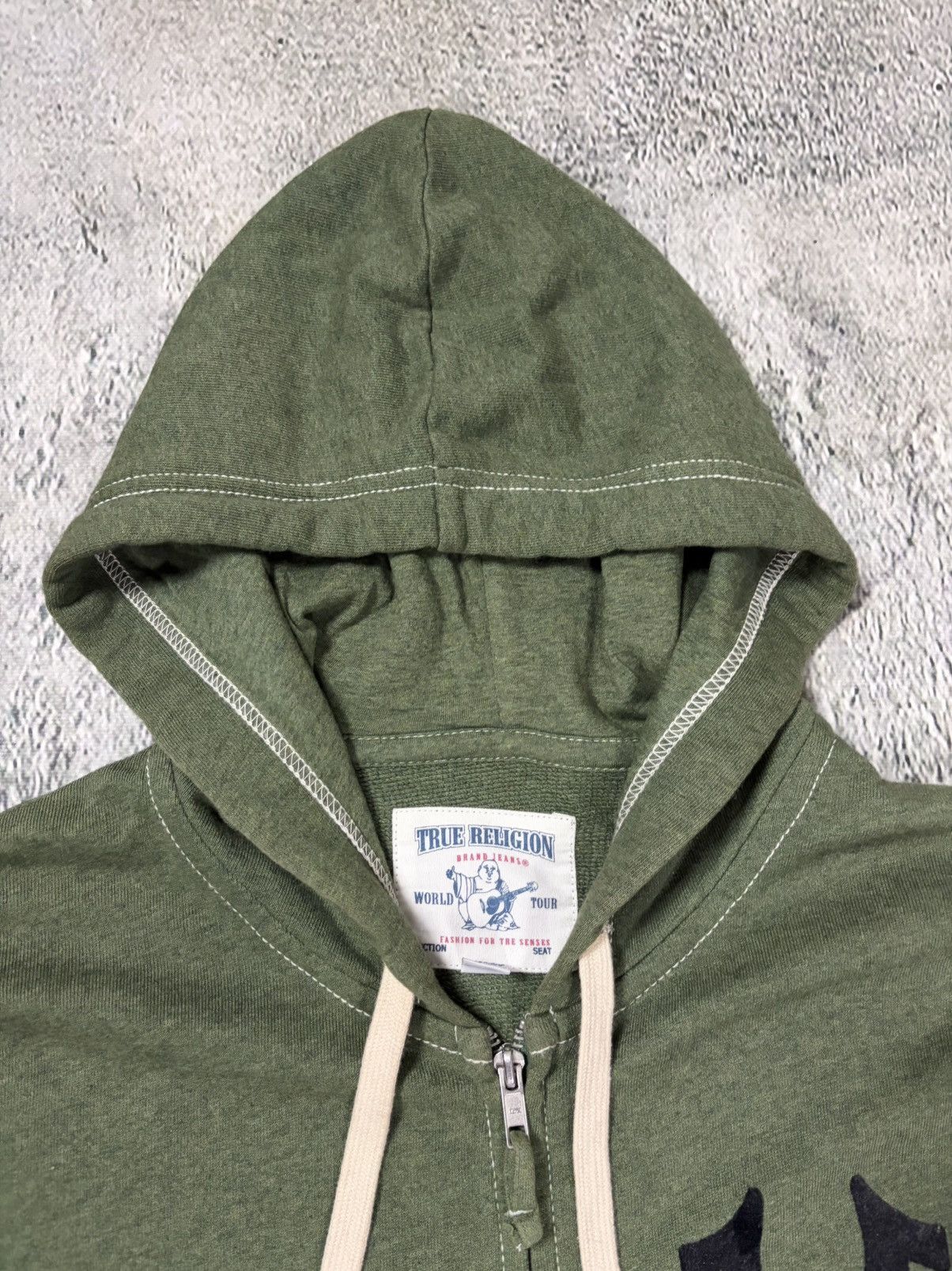True Religion True Religion zip hoodie big logo vintage green Y2K Size US S / EU 44-46 / 1 - 3 Thumbnail