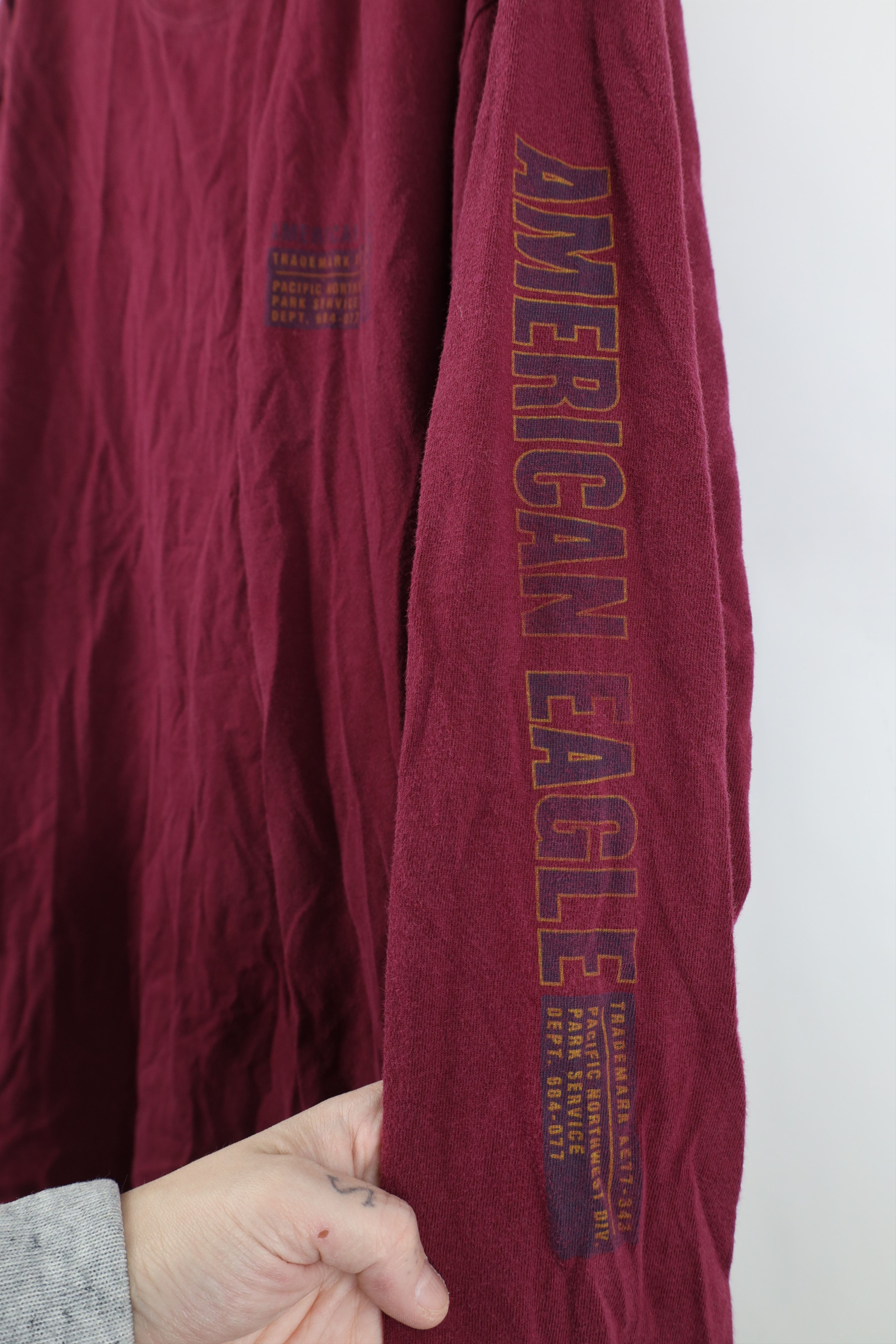 American Eagle Outfitters Vintage 90s Y2K American Eagle Outfitters Faded Park T-Shirt Size US L / EU 52-54 / 3 - 5 Thumbnail