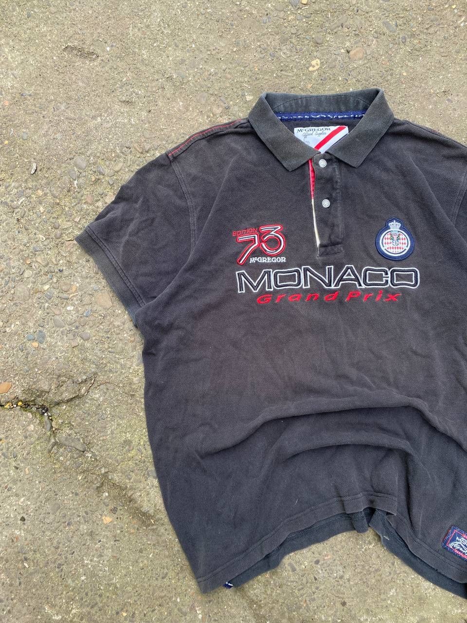 Japanese Brand × Vintage Monaco Polo Ralph Lauren style racing jersey polo Size US L / EU 52-54 / 3 - 3 Thumbnail