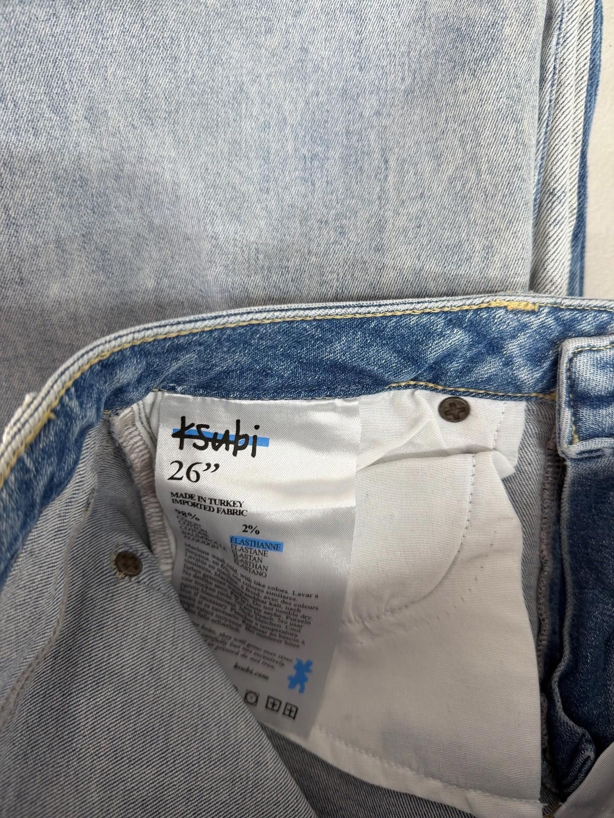 Ksubi new ksubi womens denim jeans hi n wasted 26 8 blue skinny Size 26" / US 2 / IT 38 - 8 Thumbnail