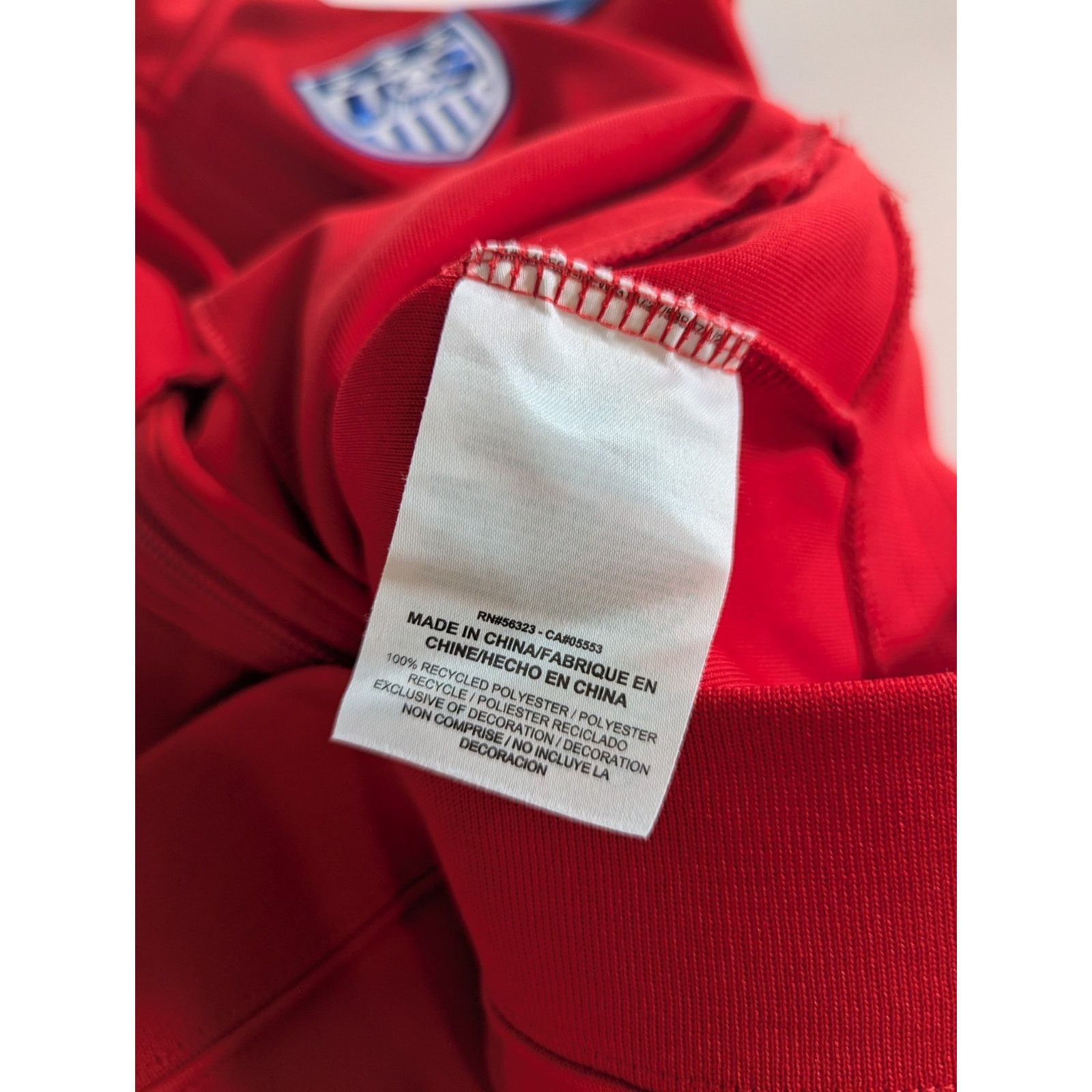Nike Nike Men's Small USA Soccer Zip Jacket 2014 World Cup USMNT Size US S / EU 44-46 / 1 - 9 Thumbnail