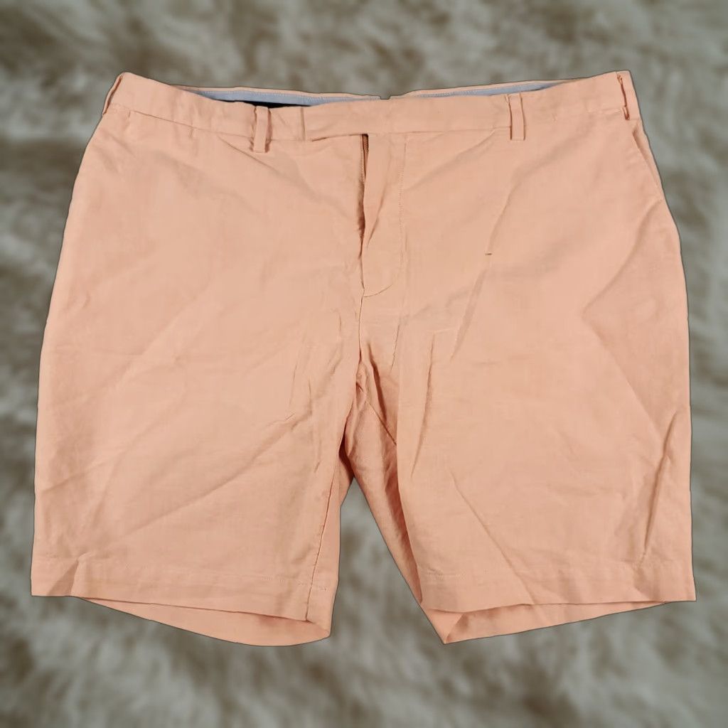 Ralph Lauren Ralph Lauren Chino Shorts Mens Size 42 Orange Casual Flat Front Slash Pockets Size US 42 / EU 58 - 1 Thumbnail