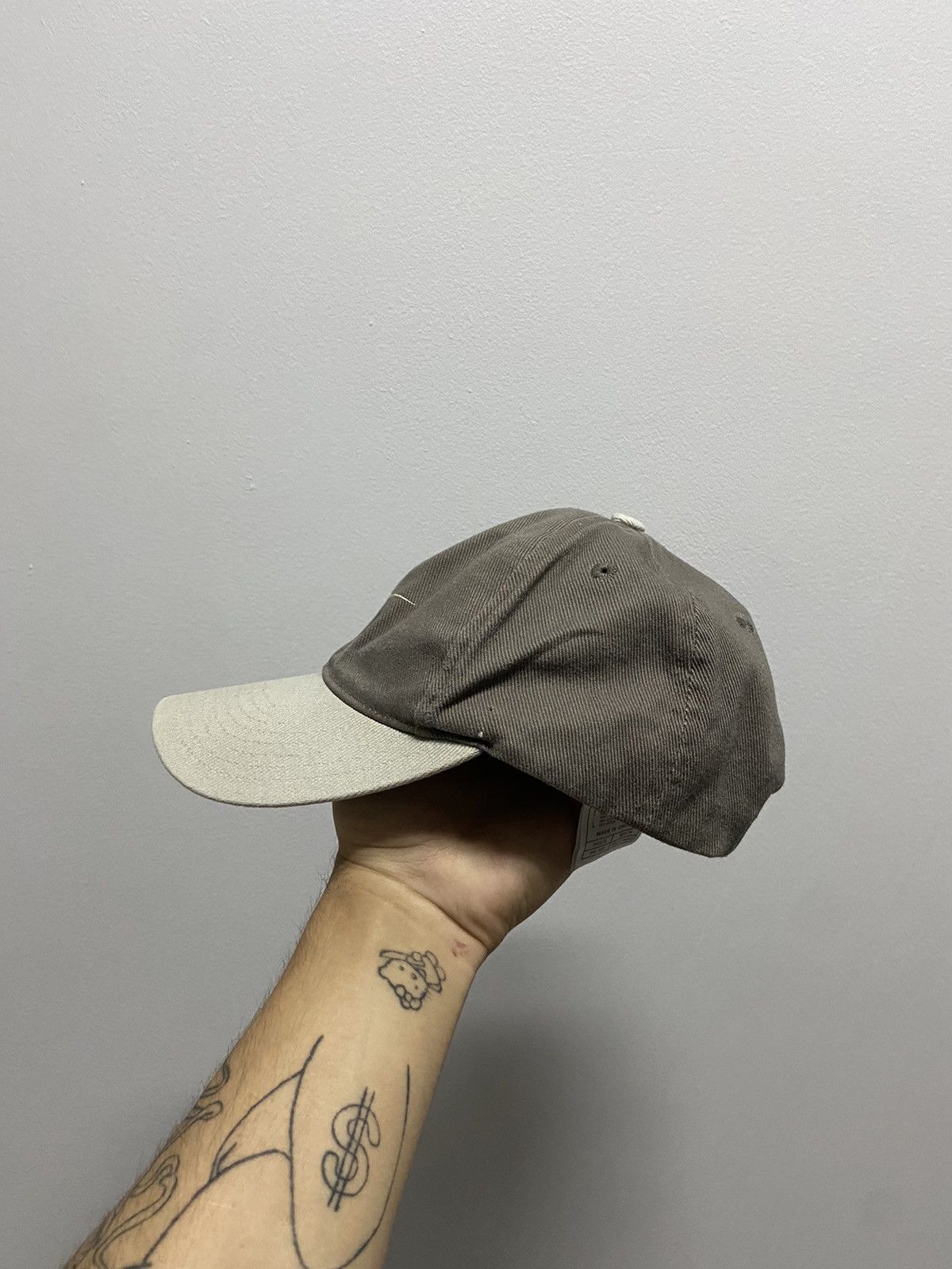 Nike × Vintage Nike Cap Vintage Big Embroidered Swoosh Logo Skate Size ONE SIZE - 4 Thumbnail