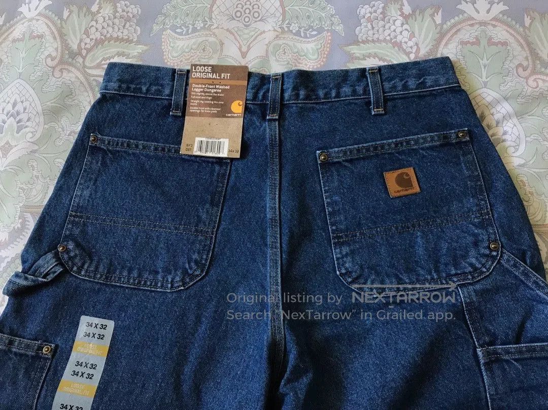 Carhartt Carhartt B73 Double Knee Washed Jeans. Size US 34 / EU 50 - 5 Thumbnail