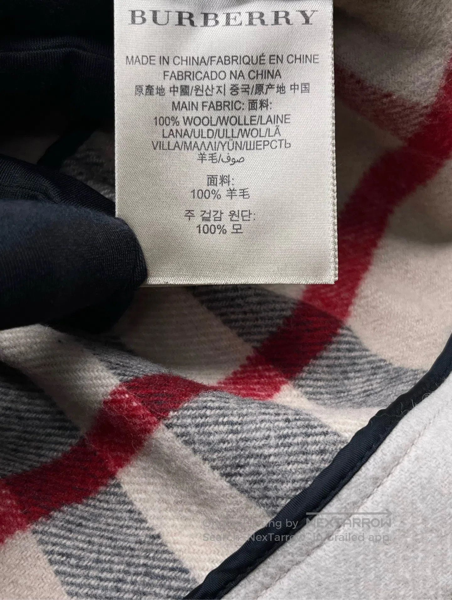 Burberry Burberry Beige Horn Button Zipper Pocket Plaid Lined Hoode Size XS / US 0-2 / IT 36-38 - 4 Thumbnail