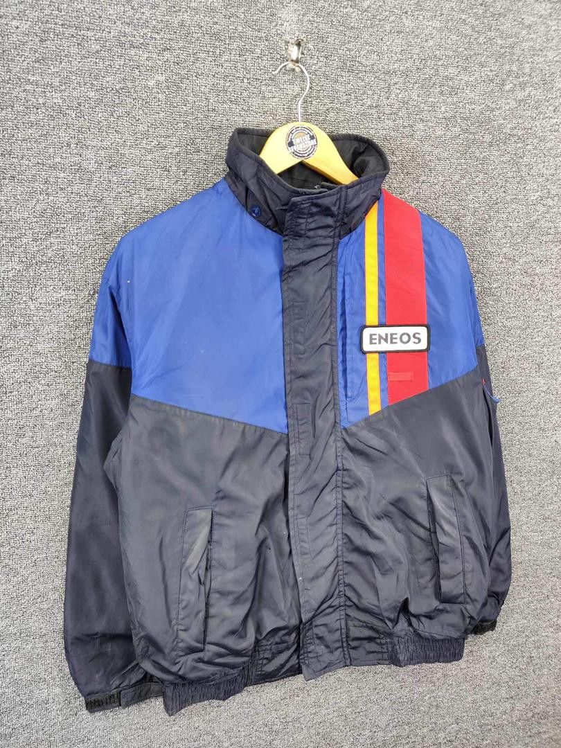 Japanese Brand Vintage Eneos Racing Worker Jacket Size US M / EU 48-50 / 2 - 5 Thumbnail