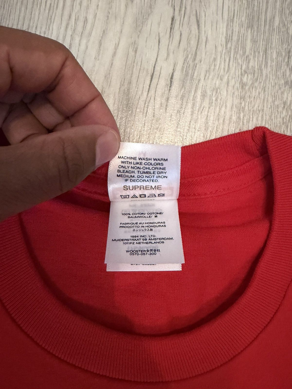 Supreme Supreme SS26 Grim Reaper Tee Red - Size M Size US M / EU 48-50 / 2 - 6 Thumbnail