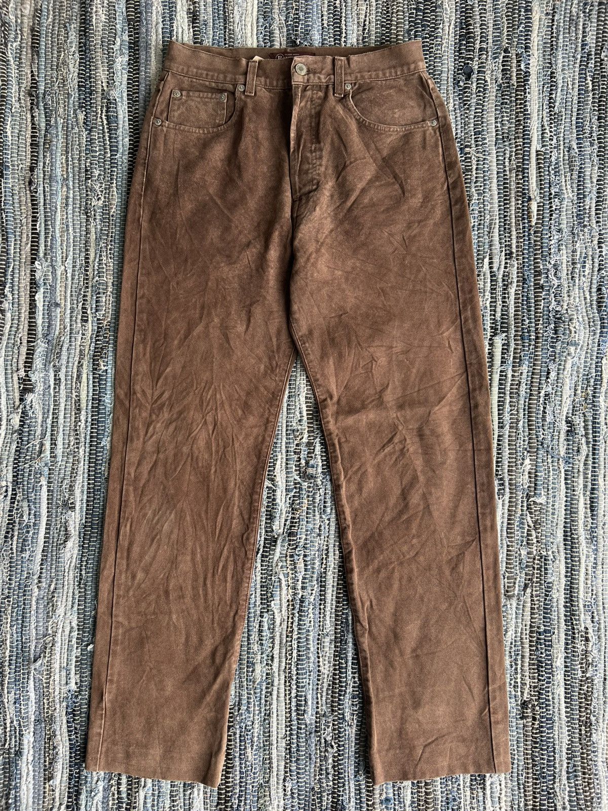 Boneville Vintage 1980s Boneville Massimo Osti OG Duck Canvas Jeans Size US 30 / EU 46 - 3 Thumbnail