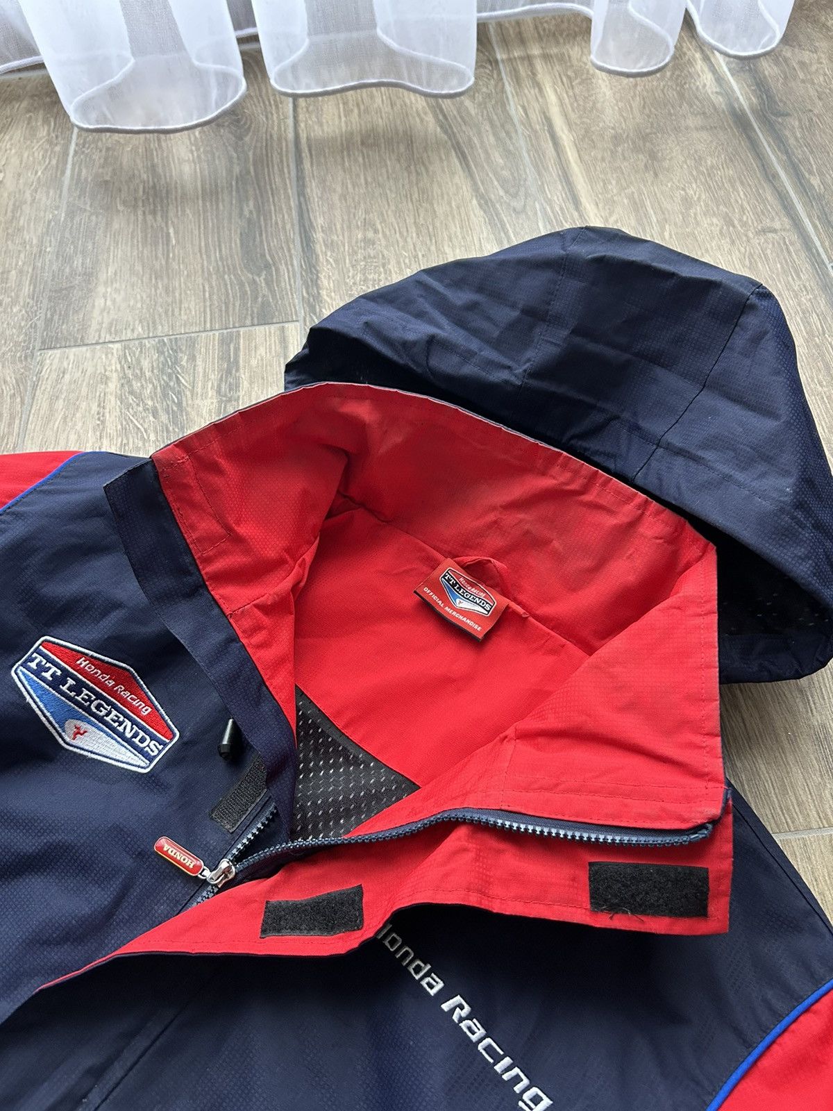 Honda × NASCAR Vintage Honda Racing TT Legends Rare jacket mens Size US M / EU 48-50 / 2 - 5 Thumbnail