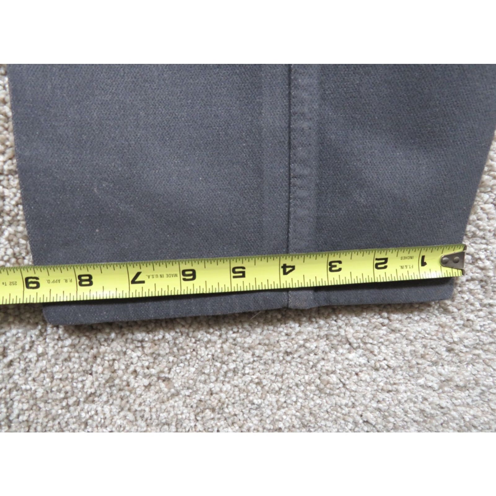 Wrangler VINTAGE Wrangler Jeans Men's 34x34 Gray Cowboy Cut 5-Pocket Denim Dark Solid Logo Cowboy Men's Jeans Size US 34 / EU 50 - 6 Thumbnail