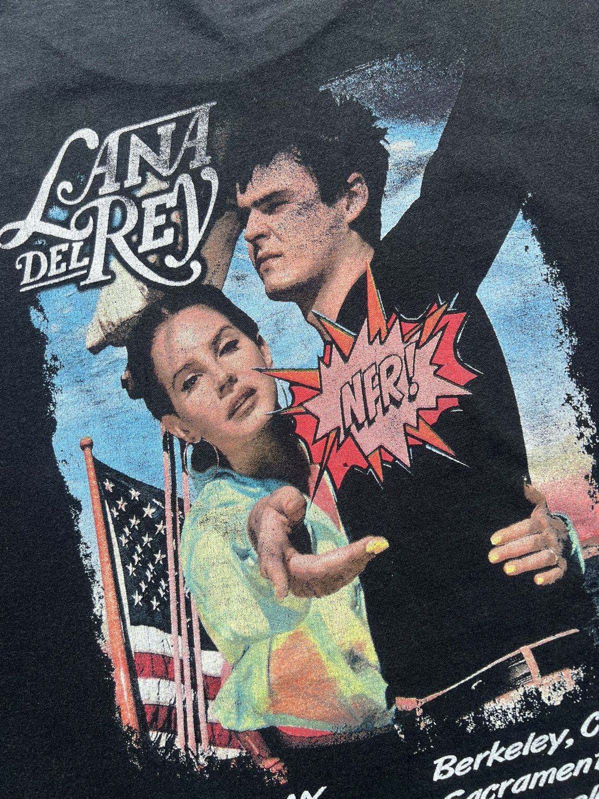 Band Tees × Fruit Of The Loom × Vintage 2019 Lana Del Rey Normal Fucking Rockwell Tee Shirt Size US L / EU 52-54 / 3 - 6 Thumbnail
