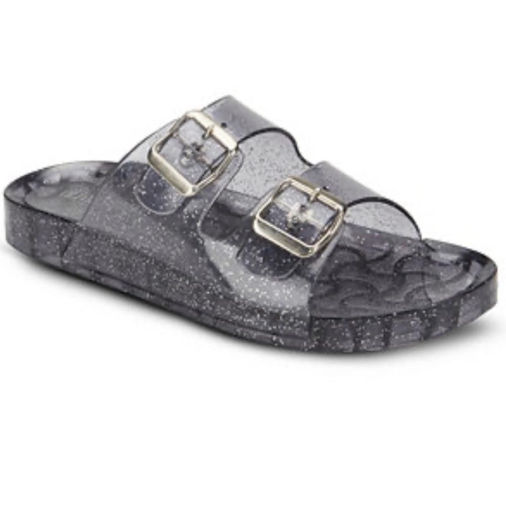 Fashion Nova Fashion Nova l Glitter Jelly Sandals Size 9.5 Size US 9 / IT 39 - 1 Thumbnail