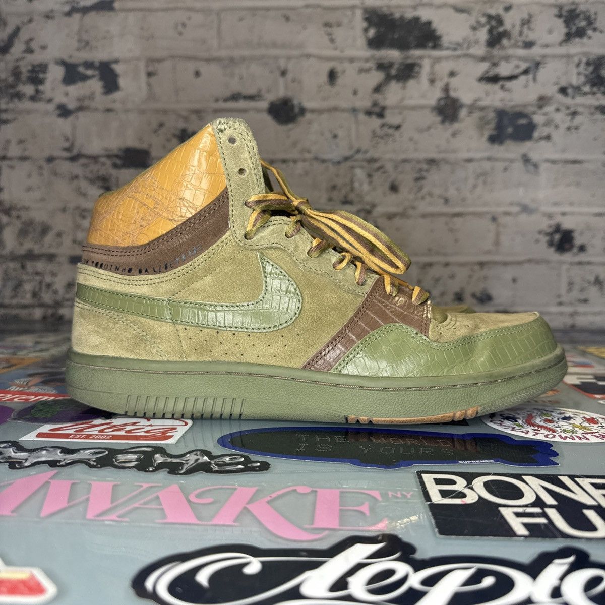 Nike Nike Court Force Hi World Cup 2006 Sz 10 Pilgrim 313385-331 Size US 10 / EU 43 - 3 Thumbnail