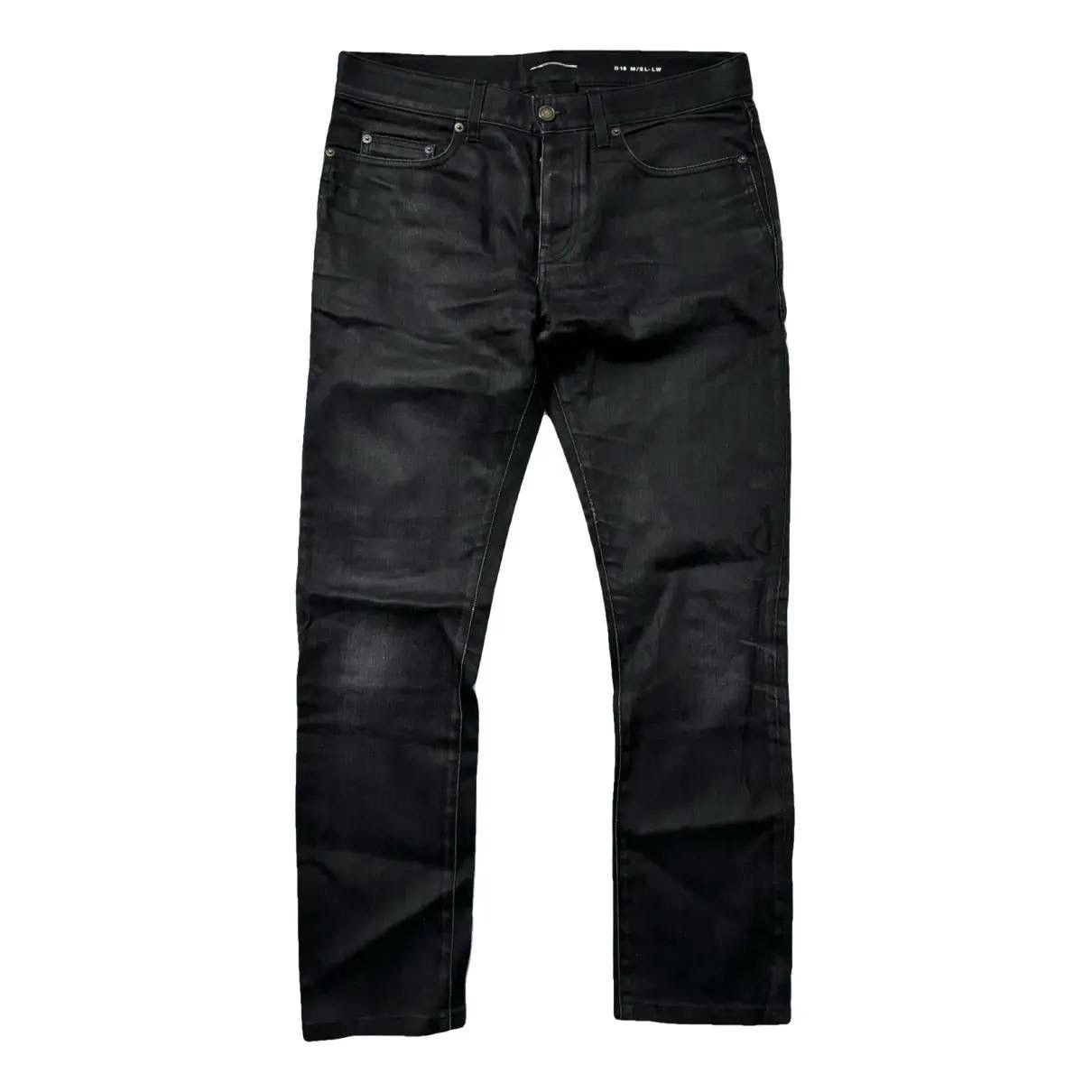 image of Saint Laurent Paris Saint Laurent D18 Denim Jeans in Black, Men's (Size 33)