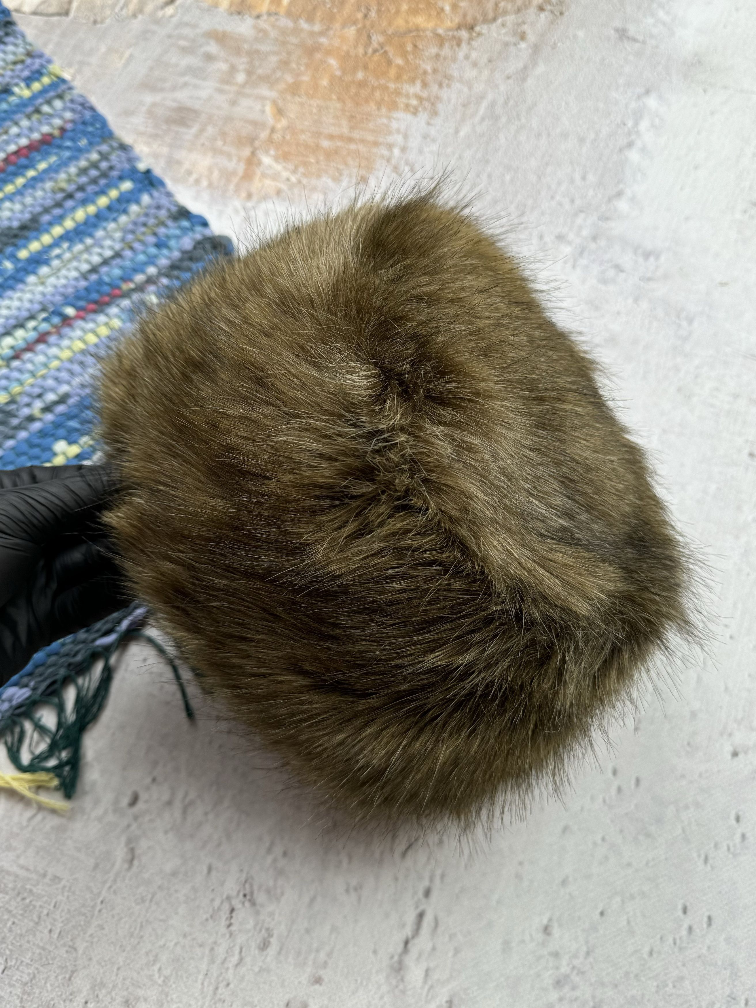 Vintage Vintage Faux Fur Hat A731(357) Size ONE SIZE - 1 Thumbnail
