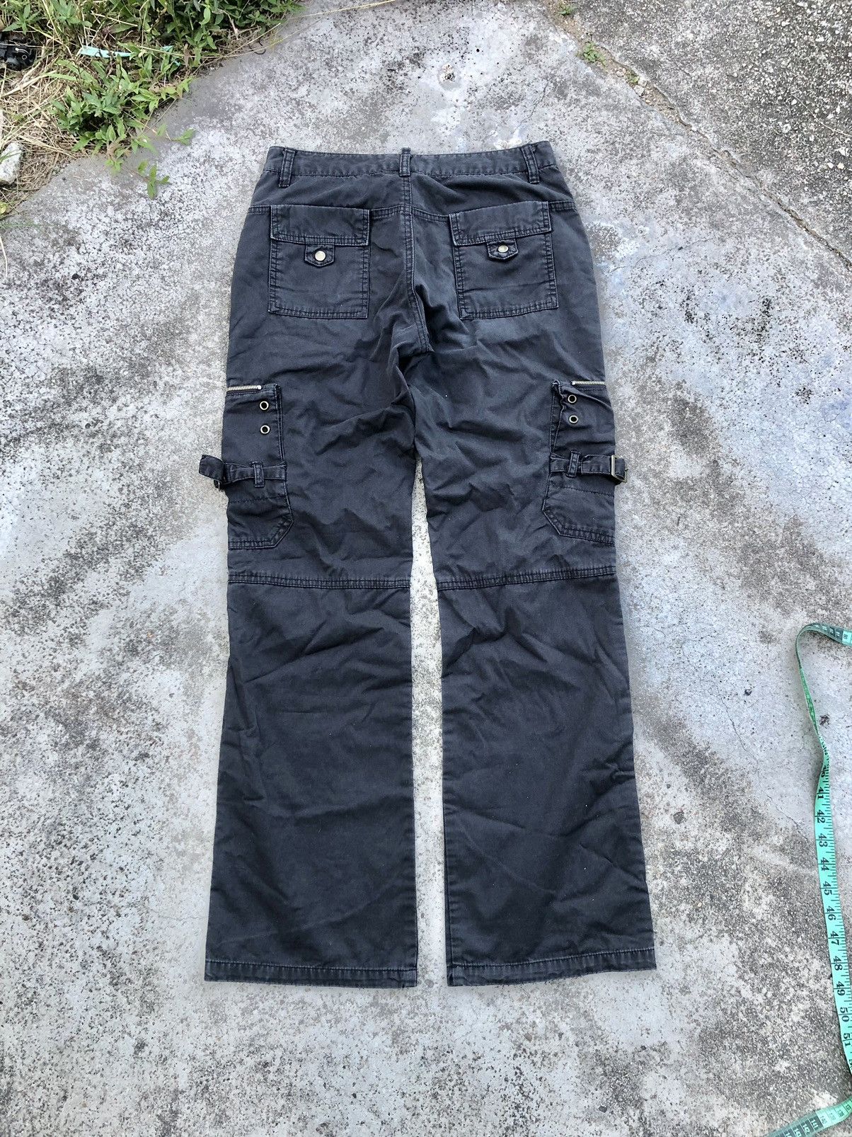 Japanese Brand × Seditionaries FLARED⚡️⚡️ZIPPER SIX POCKET COSTUME BY THIS PANT Size US 28 / EU 44 - 6 Thumbnail