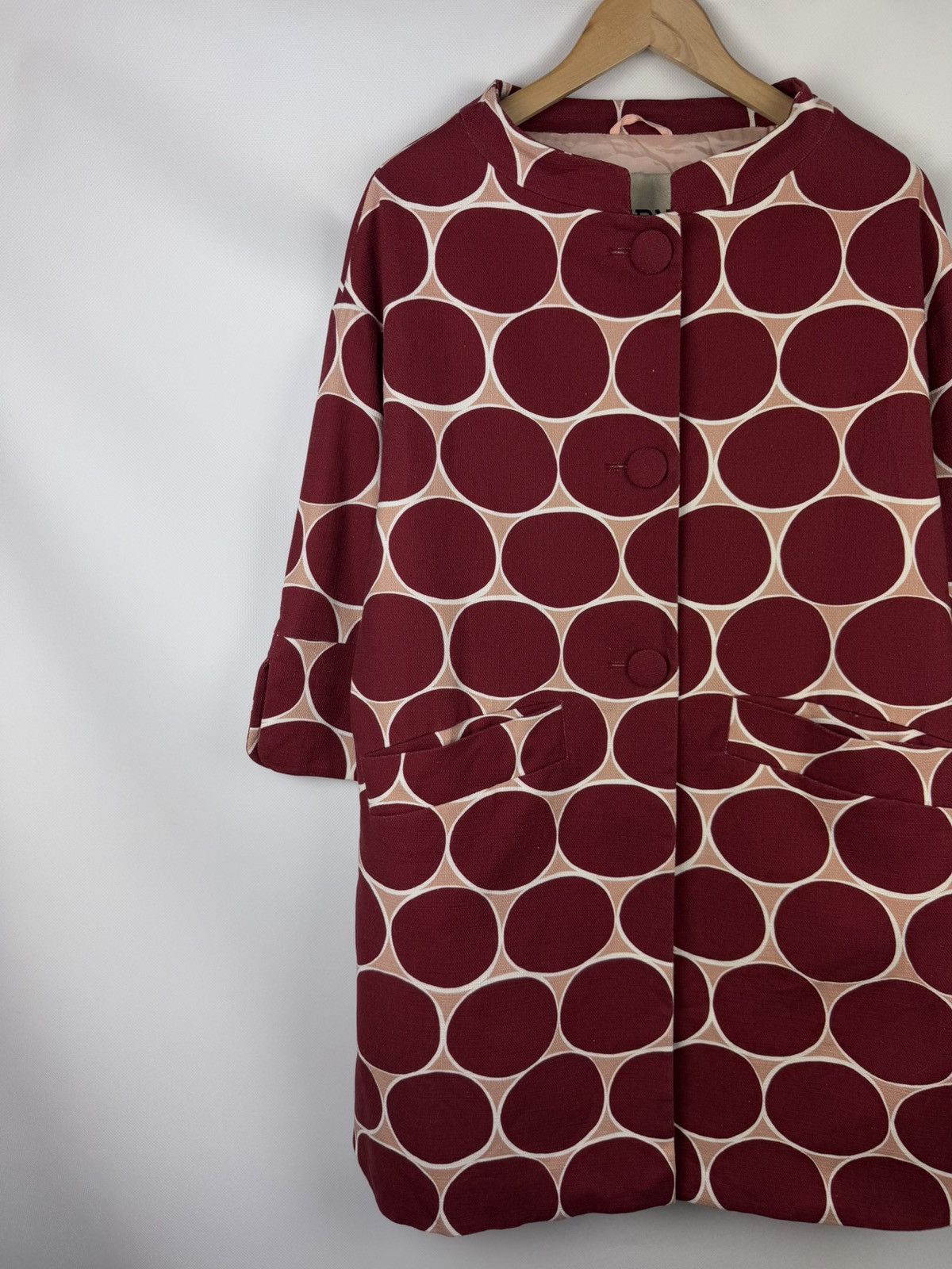 Herno Herno Ladies Polka Dot Trench Coat Jacket Size 44 Size M / US 6-8 / IT 42-44 - 2 Thumbnail