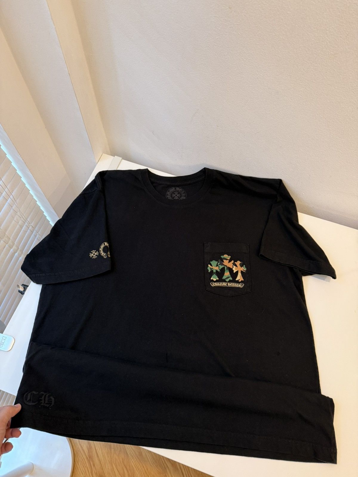 Chrome Hearts Chrome hearts horseshoe camo t-shirt Size US XXL / EU 58 / 5 - 5 Thumbnail