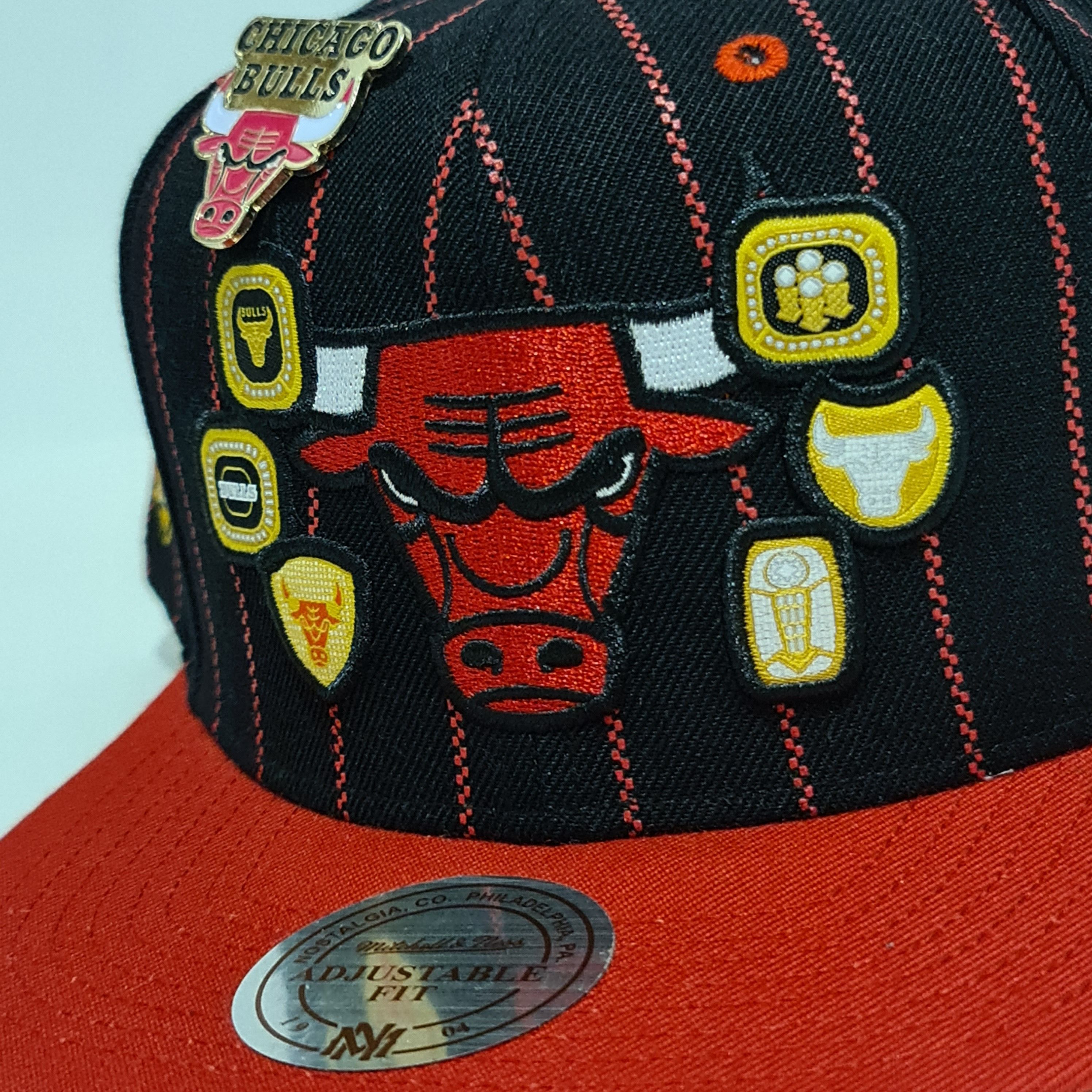 Mitchell & Ness Mitchell & Ness Cap Snapback 'Chicago Bulls 6 Rings' Black Size ONE SIZE - 6 Thumbnail