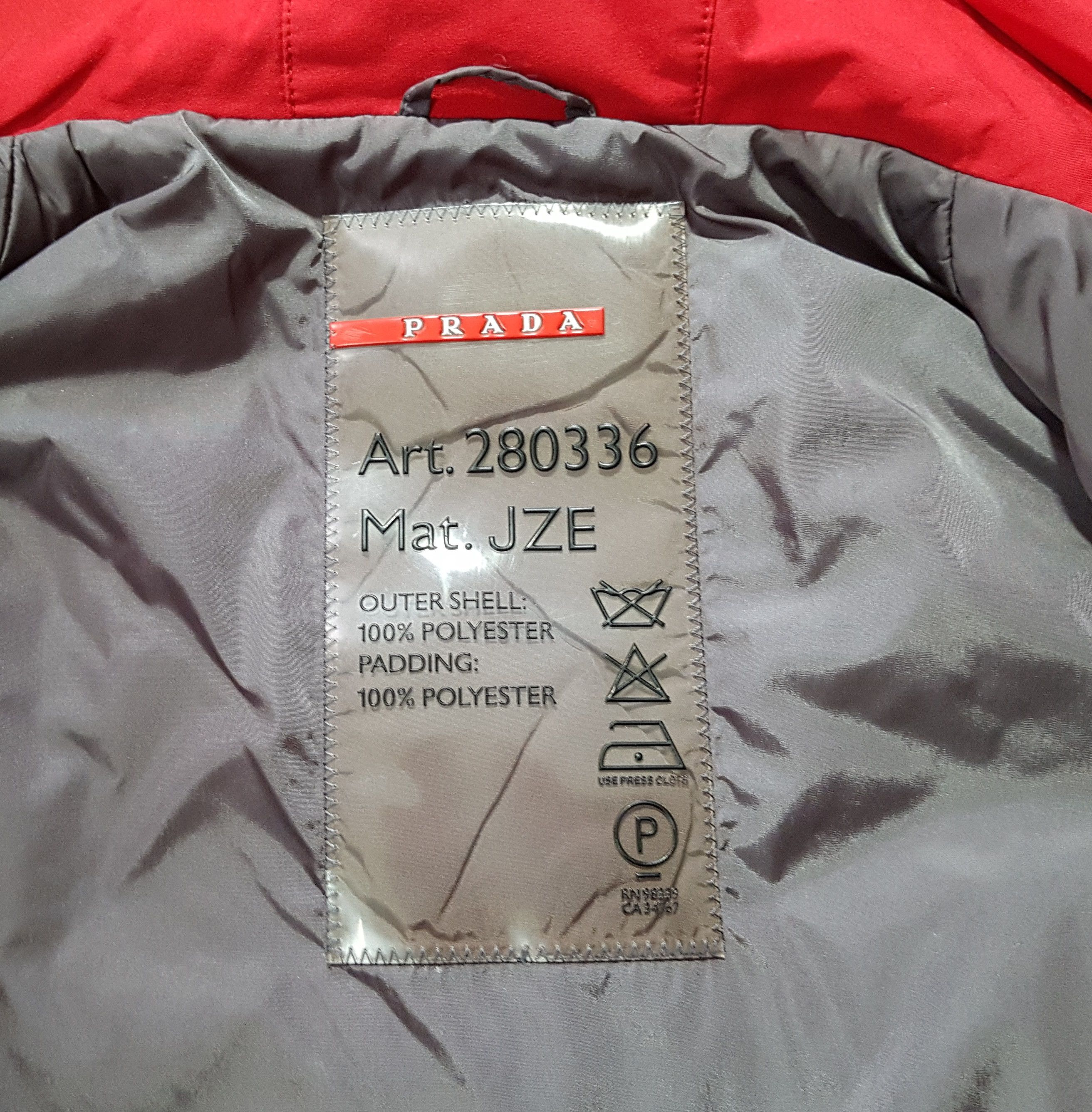 Prada PRADA Sport Women's Gore-Tex Insulated Jacket Coat sz 42 Size M / US 6-8 / IT 42-44 - 15 Thumbnail