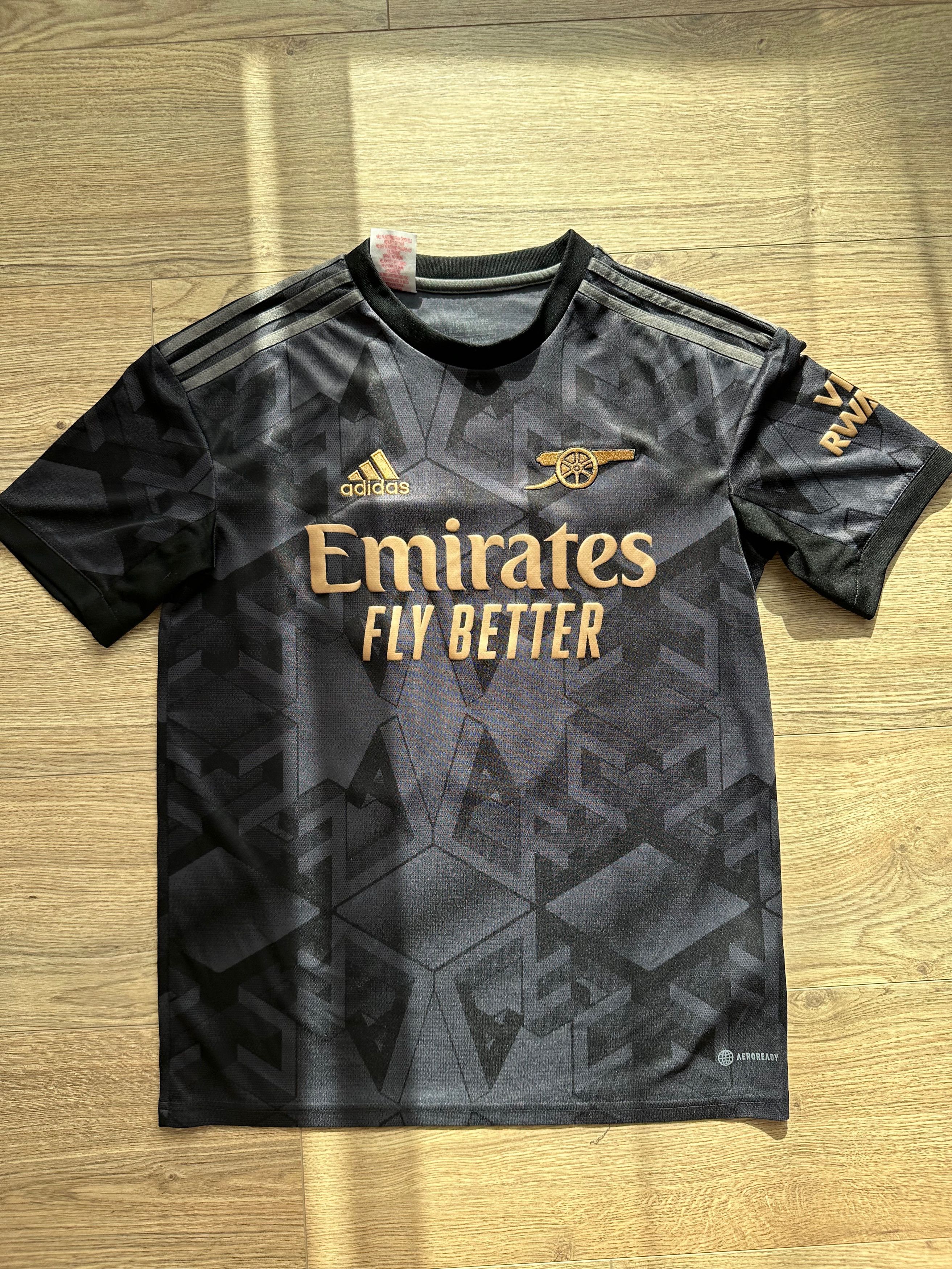 Adidas 2022 Adidas Arsenal Away 11 Martinelli Young jersey soccer Size US S / EU 44-46 / 1 - 10 Thumbnail