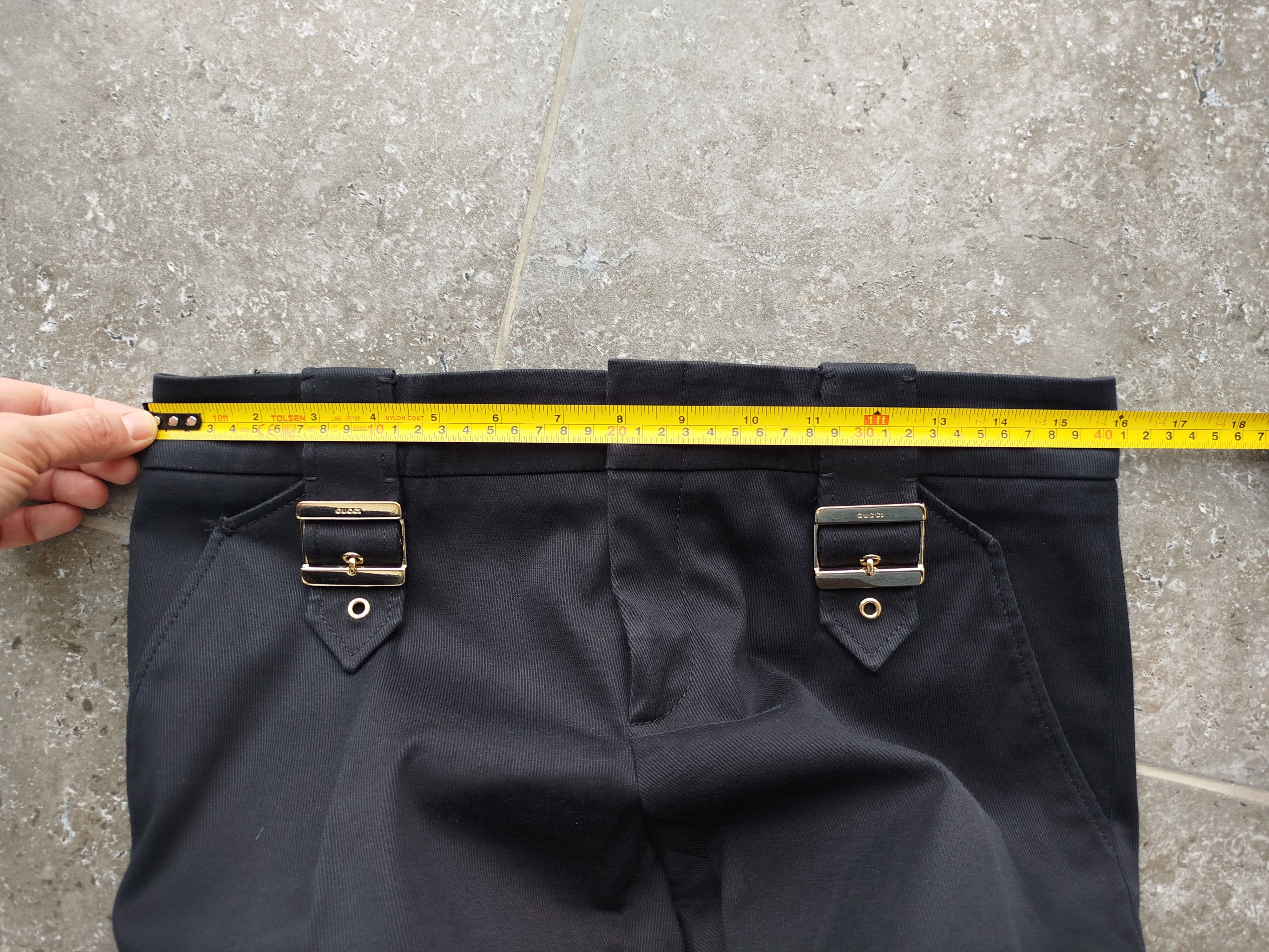 Gucci Gucci Pants Cropped Pockets Cotton Vintage 2008 Size 28" / US 6 / IT 42 - 11 Thumbnail