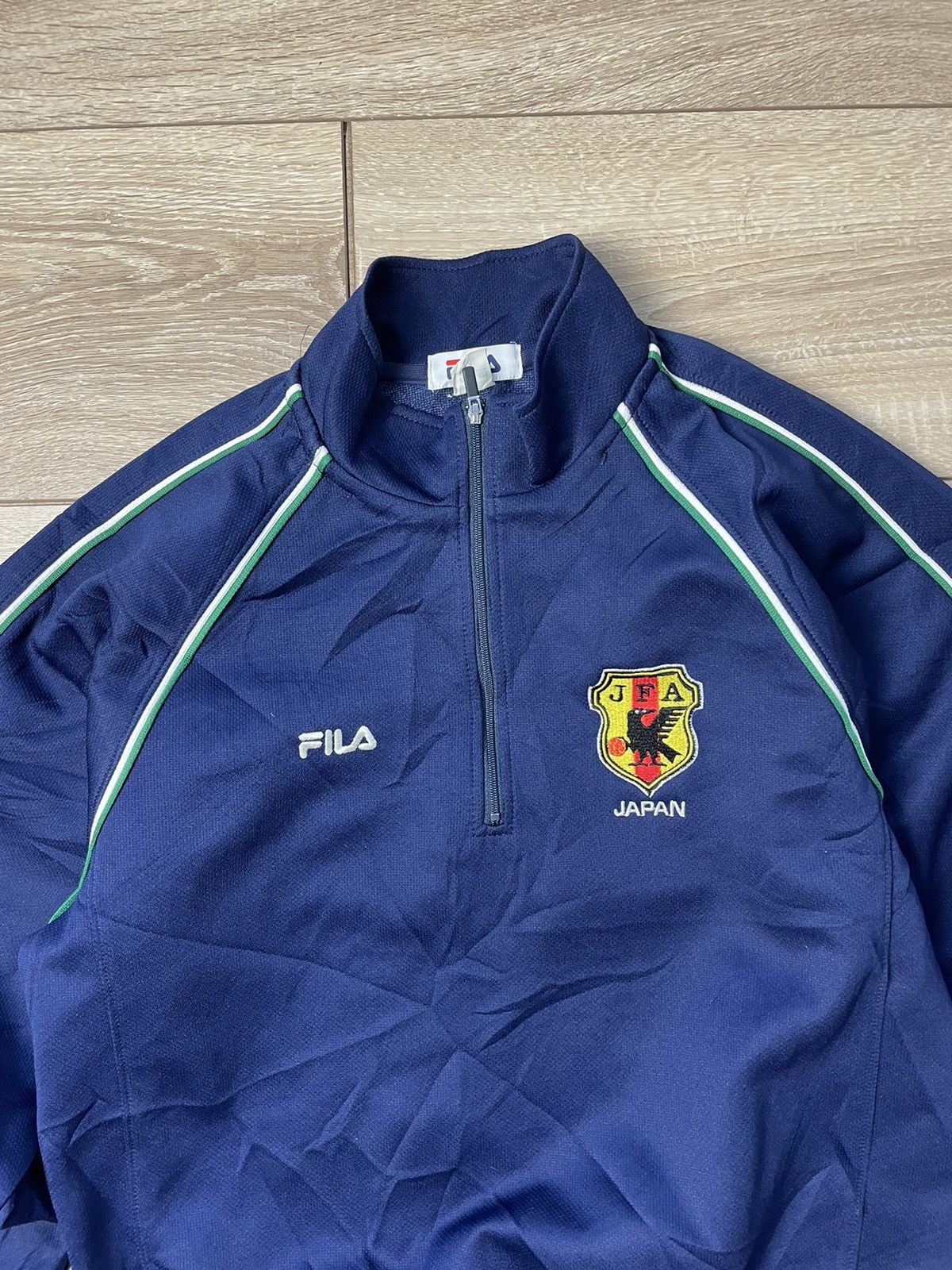 Fila Japan Fila National Team Jacket World Cup Japan 90s M Size US M / EU 48-50 / 2 - 3 Thumbnail