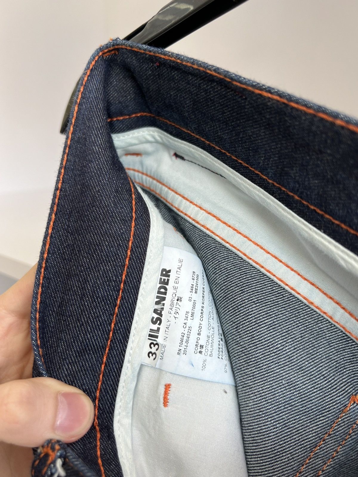 Jil Sander × Vintage Vintage Jil Sander Denim Luxury Jeans Size US 33 - 7 Thumbnail