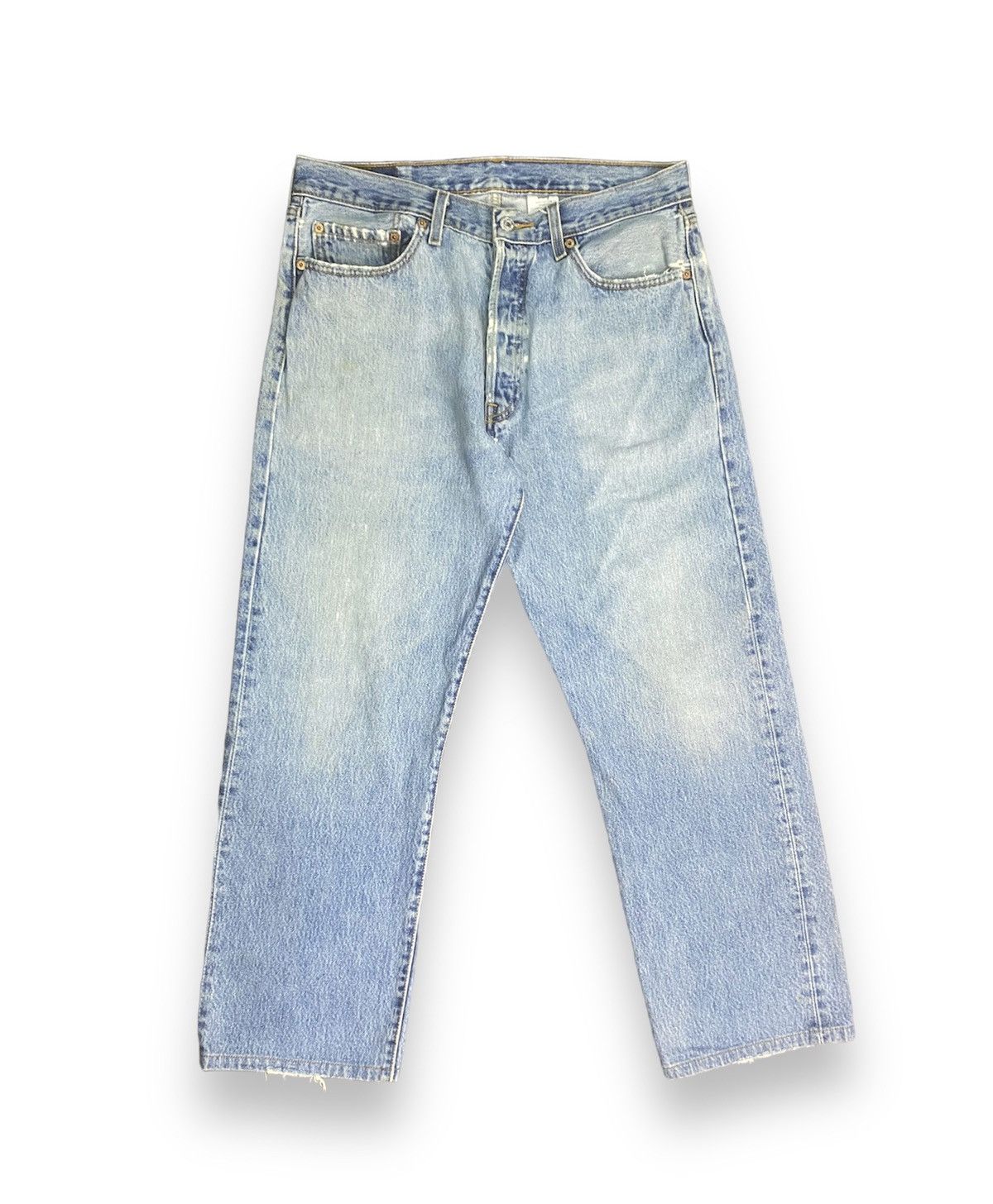 Vintage Levis 501 Blue Washed Jeans