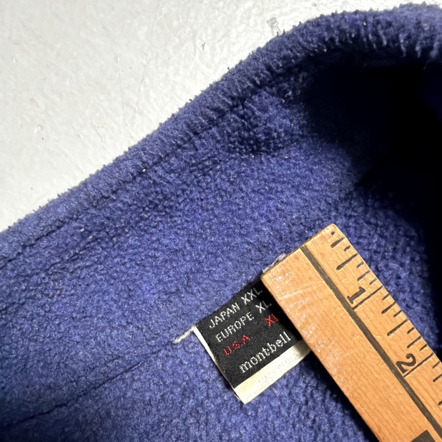 Montbell VINTAGE Montbell Vest XL Fleece Full Zip Outdoor Japan USA Made 90s 80s Camp Hiking Gorp Ski Unisex Adults Mens Womens Size US XL / EU 56 / 4 - 5 Thumbnail