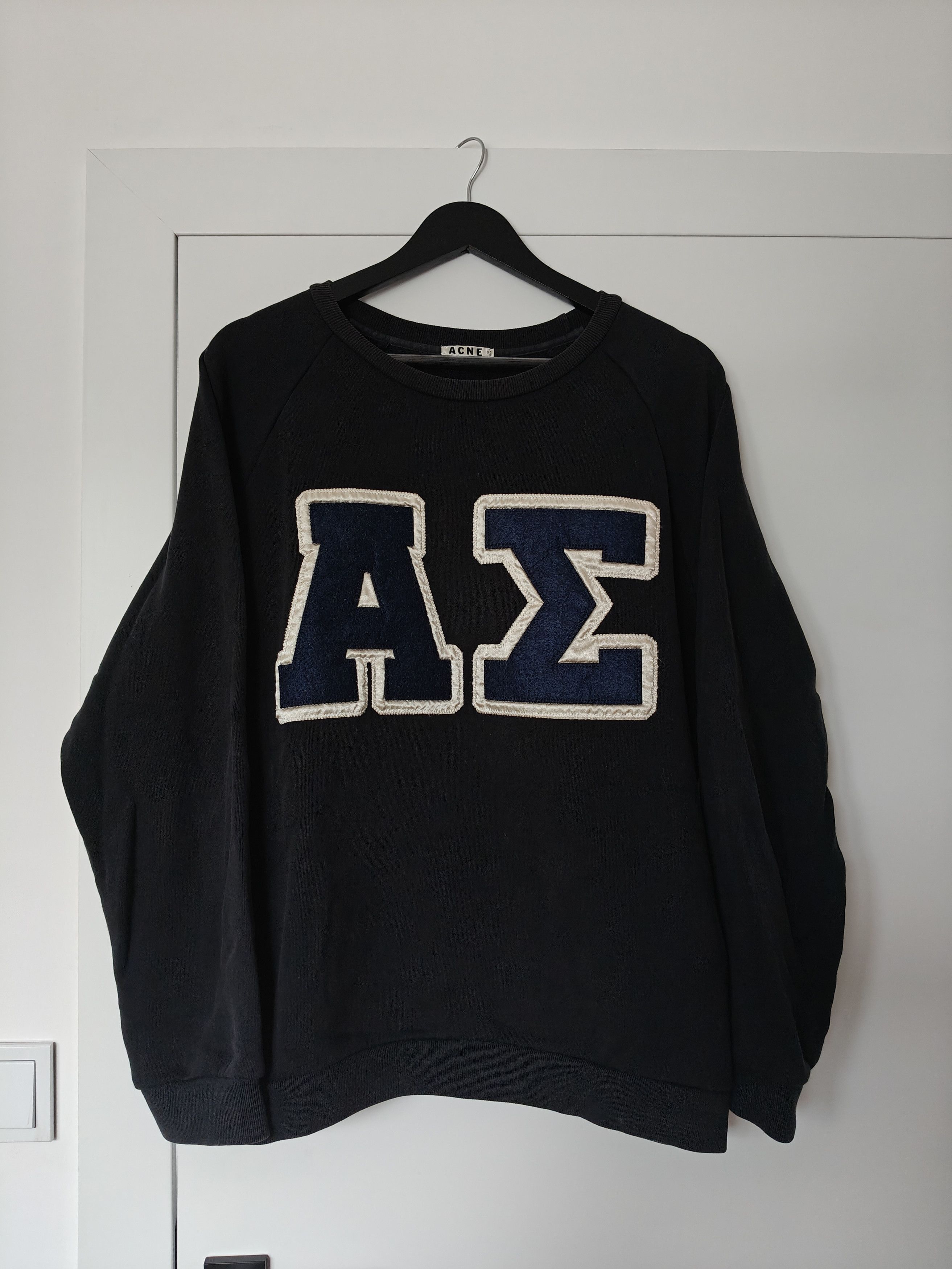 Acne Studios Acne Studios 'Alpha Sigma' Brian Patch AW13 crewneck Size US M / EU 48-50 / 2 - 1 Thumbnail