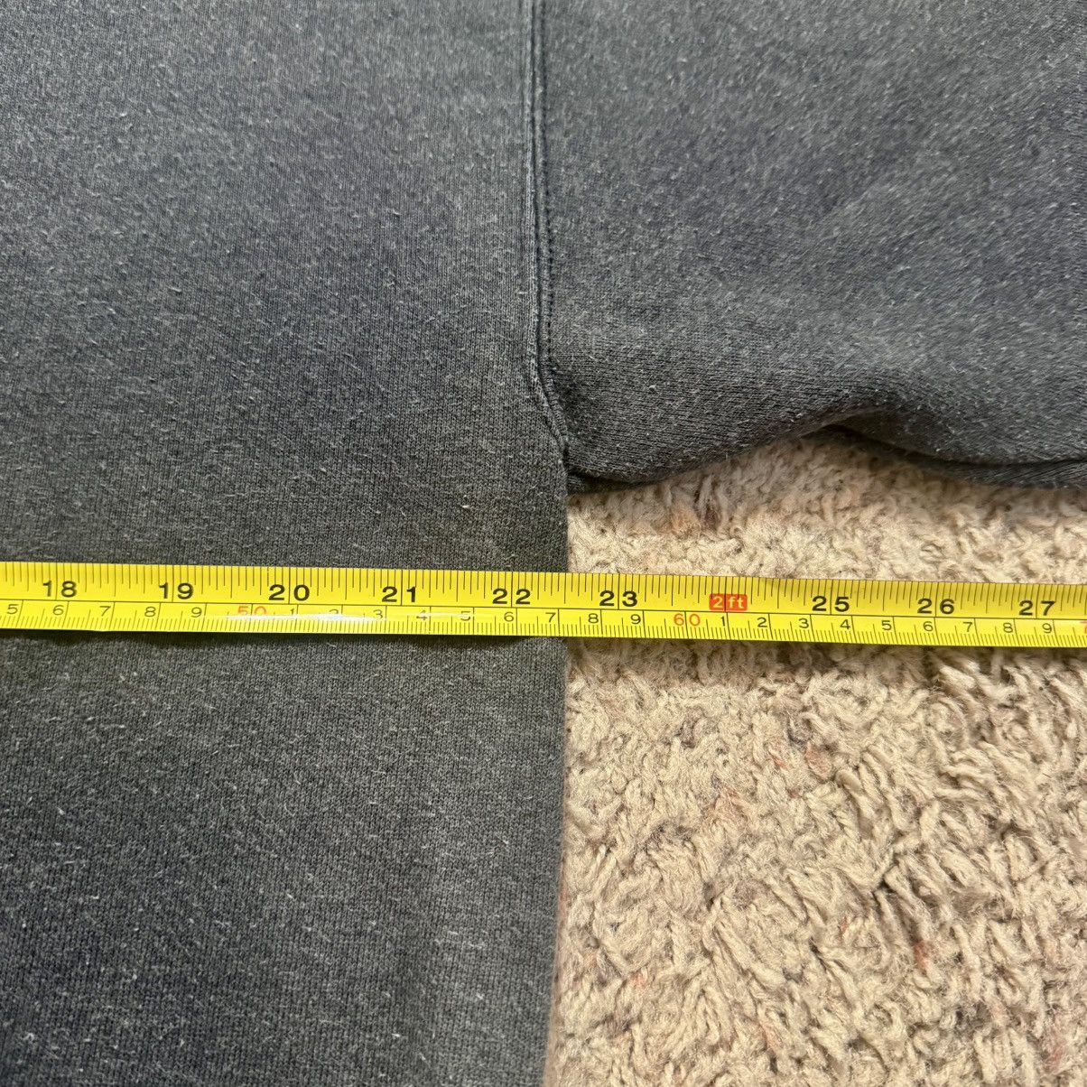 Vintage Vintage 90's Black Fade Blank Minimalist Sweatshirt Size US XL / EU 56 / 4 - 7 Thumbnail