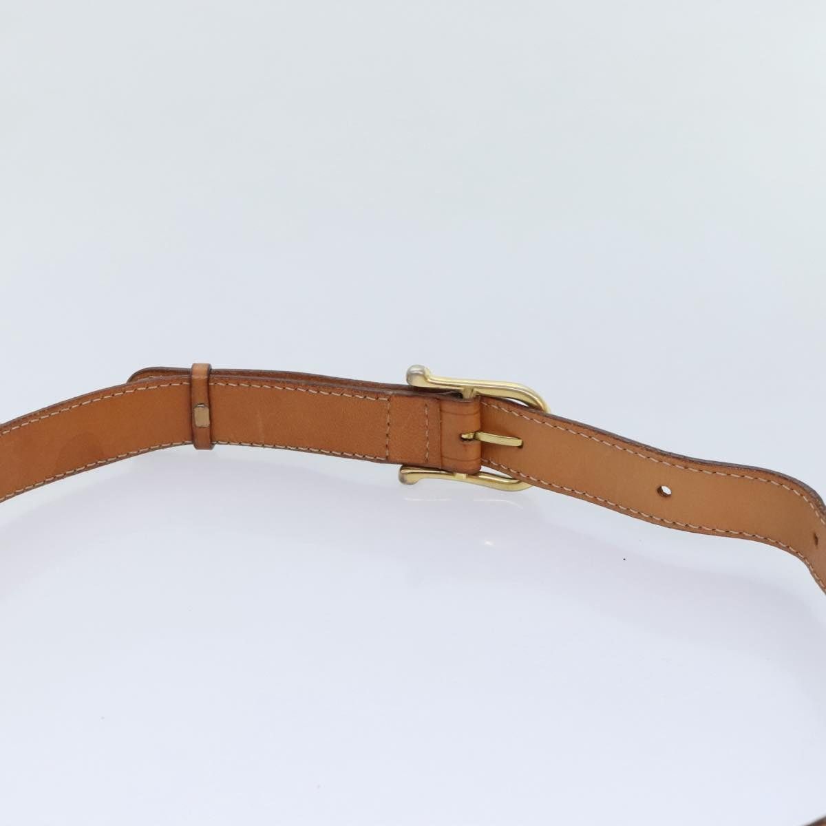 Celine CELINE Macadam Canvas Shoulder Bag Pvc Leather Brown Size ONE SIZE - 8 Thumbnail