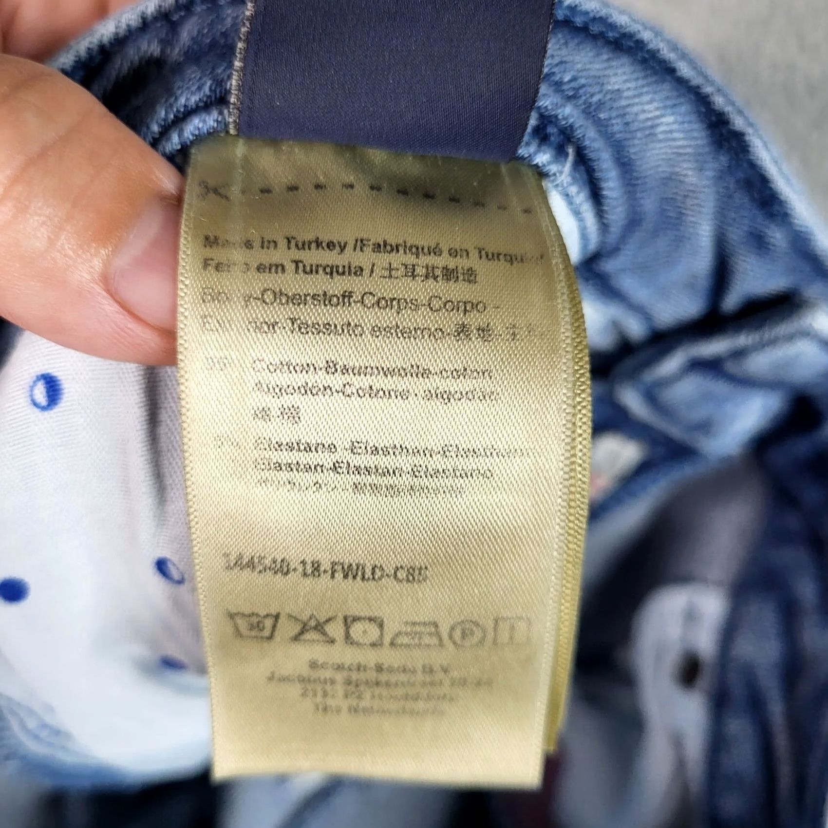 Scotch & Soda Scotch & Soda Skinny Womens 31 Blue Bohemienne Women Mid rise embroidered Jean Size 24" / US 00 / IT 34 - 6 Thumbnail