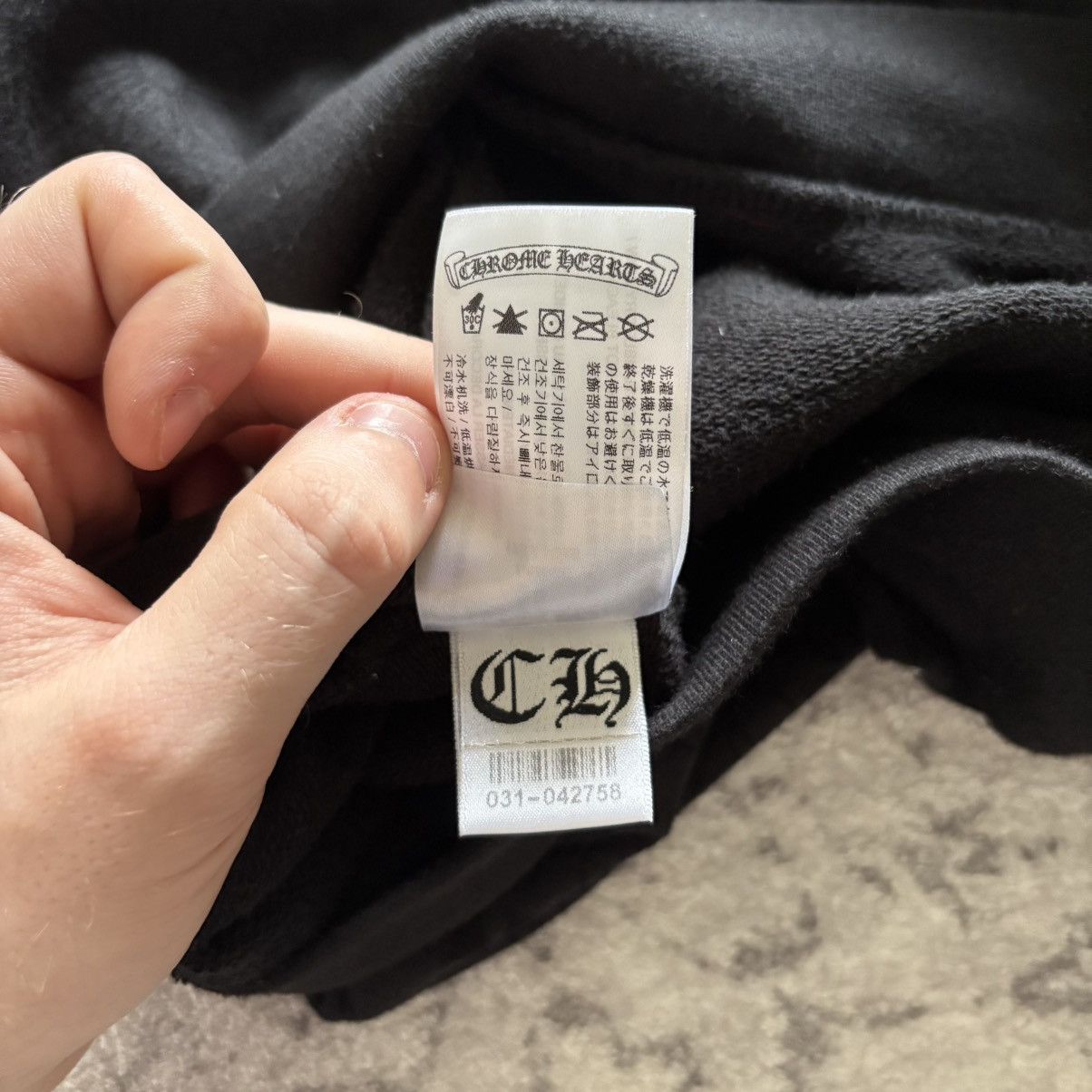 Chrome Hearts Chrome Hearts Fuck You Vertical Logo Monogram Hoodie | L Size US L / EU 52-54 / 3 - 14 Thumbnail