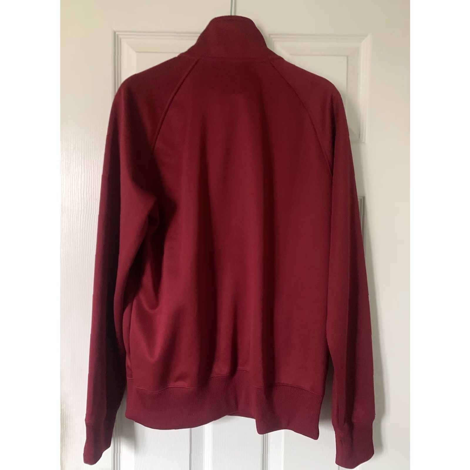 Nike Nike Mens Track Jacket Burgundy Full Zip Long Sleeve Athletic Dept Medium Size US M / EU 48-50 / 2 - 3 Thumbnail
