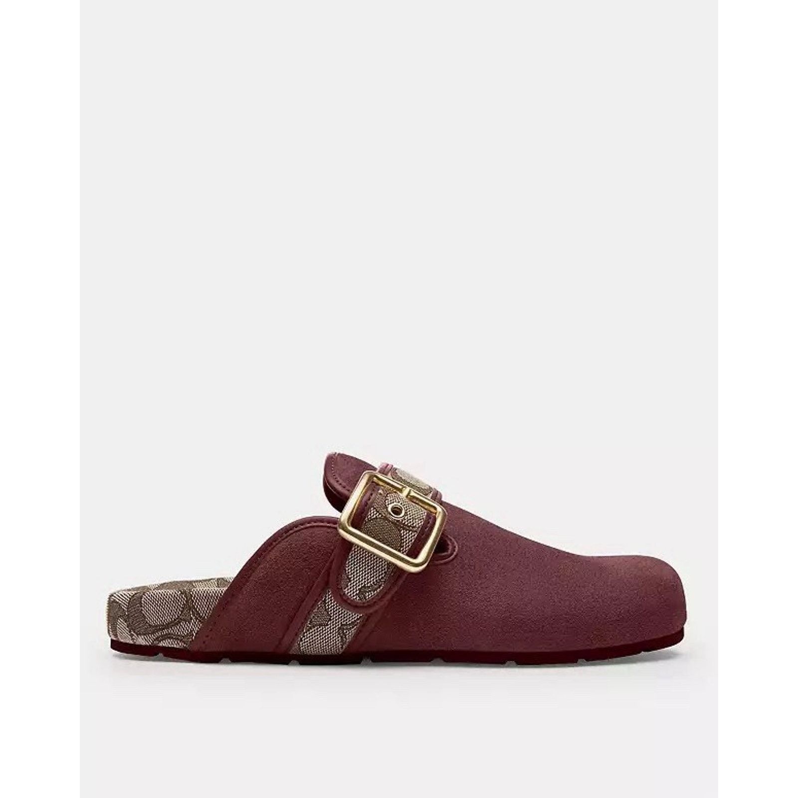 Coach NWT Coach Woman Archival Buckle Clog Shoes Merlot CCO05 us 7 Size US 7 / IT 37 - 8 Thumbnail