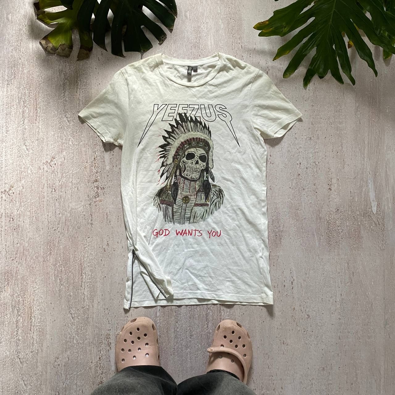 Rap Tees VINTAGE Y2K YEEZUS GOD WANTS YOU KANYE WEST AMAZING TEE 286 Size US S / EU 44-46 / 1 - 1 Thumbnail