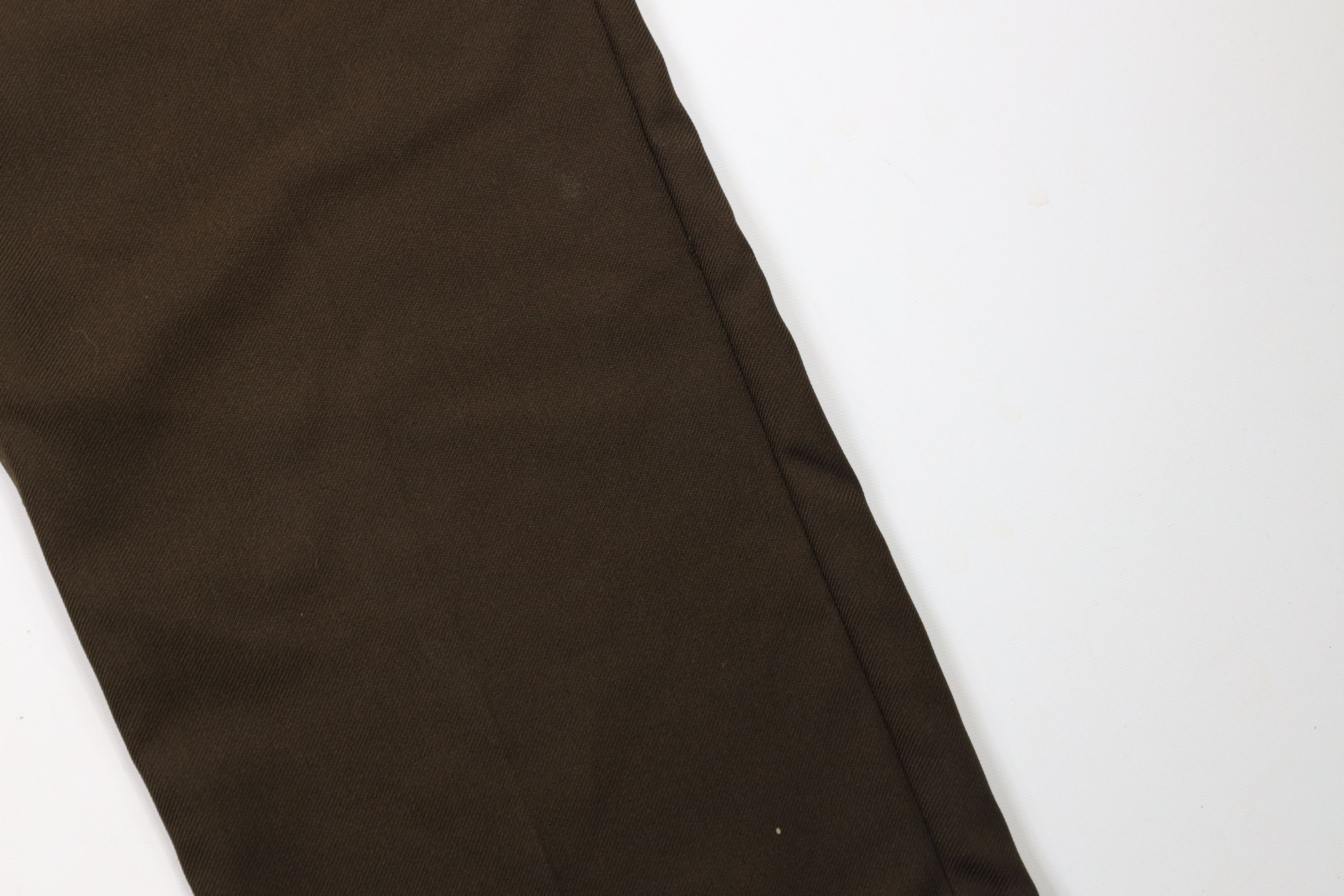 Vintage Vintage 90s Streetwear Front Knit Wide Leg Chino Pants Brown Size US 44 / EU 60 - 5 Thumbnail