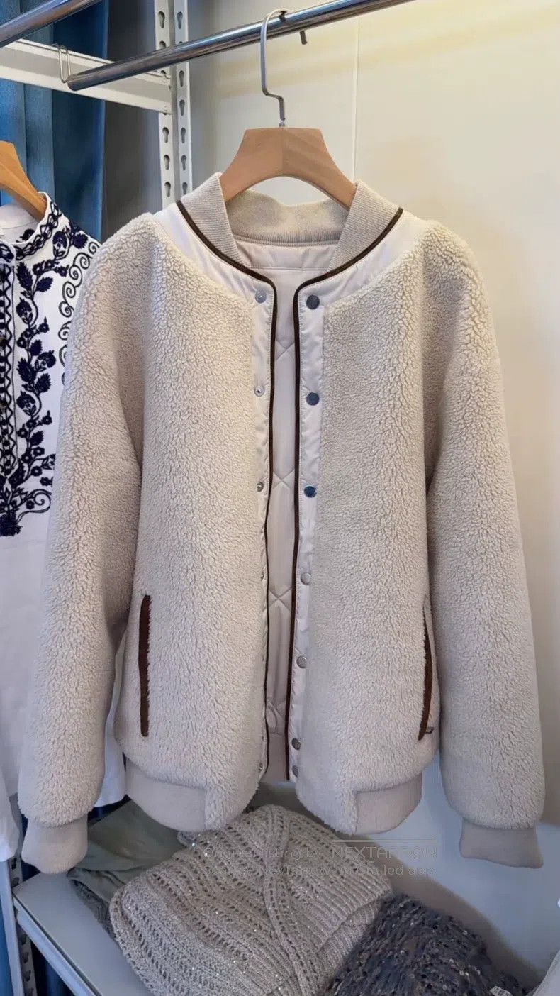 Loro Piana Loro Piana Men's Baseball Collar Double-Faced Jacket Size US S / EU 44-46 / 1 - 1 Thumbnail