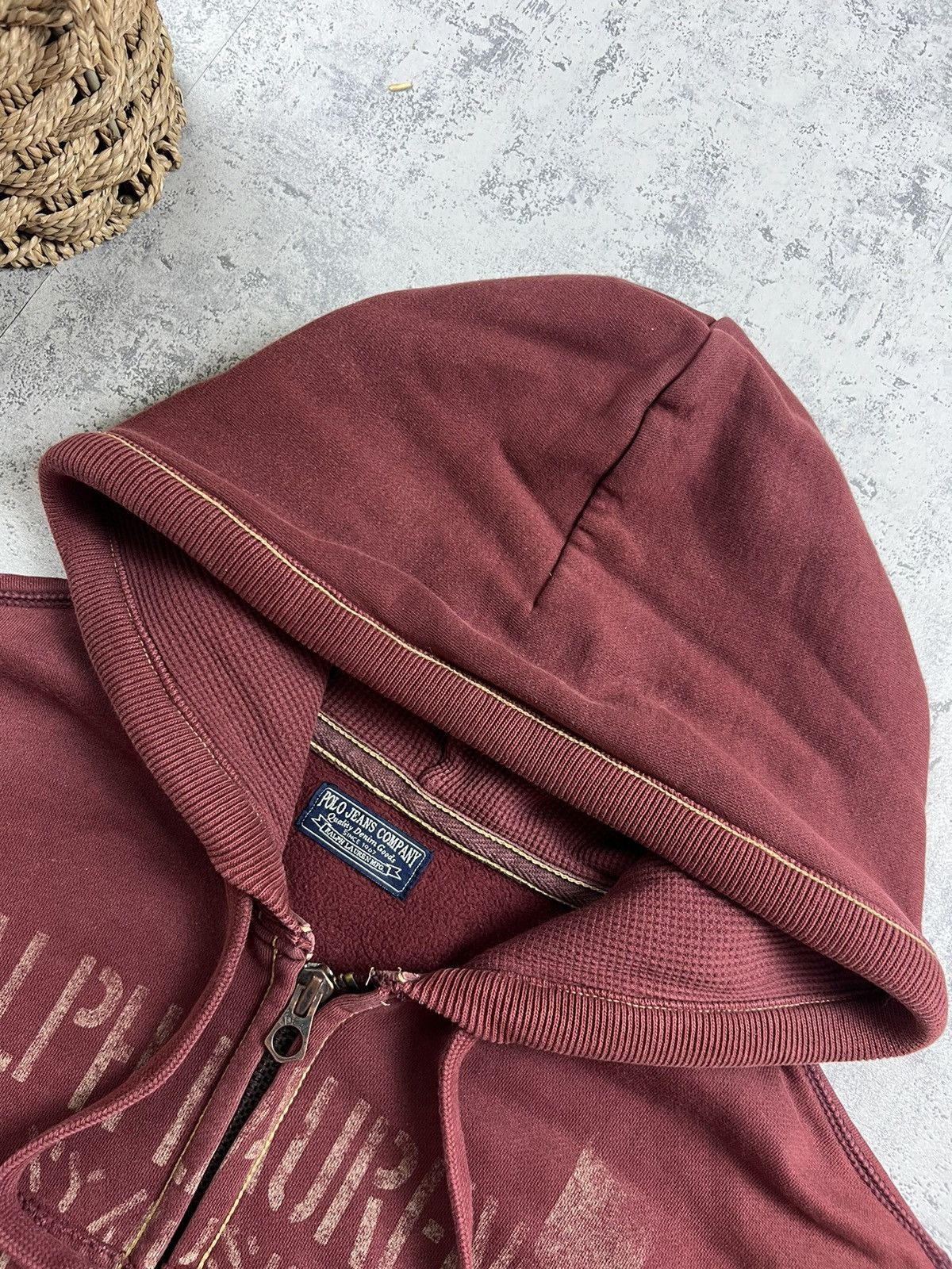 Polo Ralph Lauren 00s Ralph Lauren Vintage Y2K Oversized Retro Zip Hoodie Size US XL / EU 56 / 4 - 5 Thumbnail