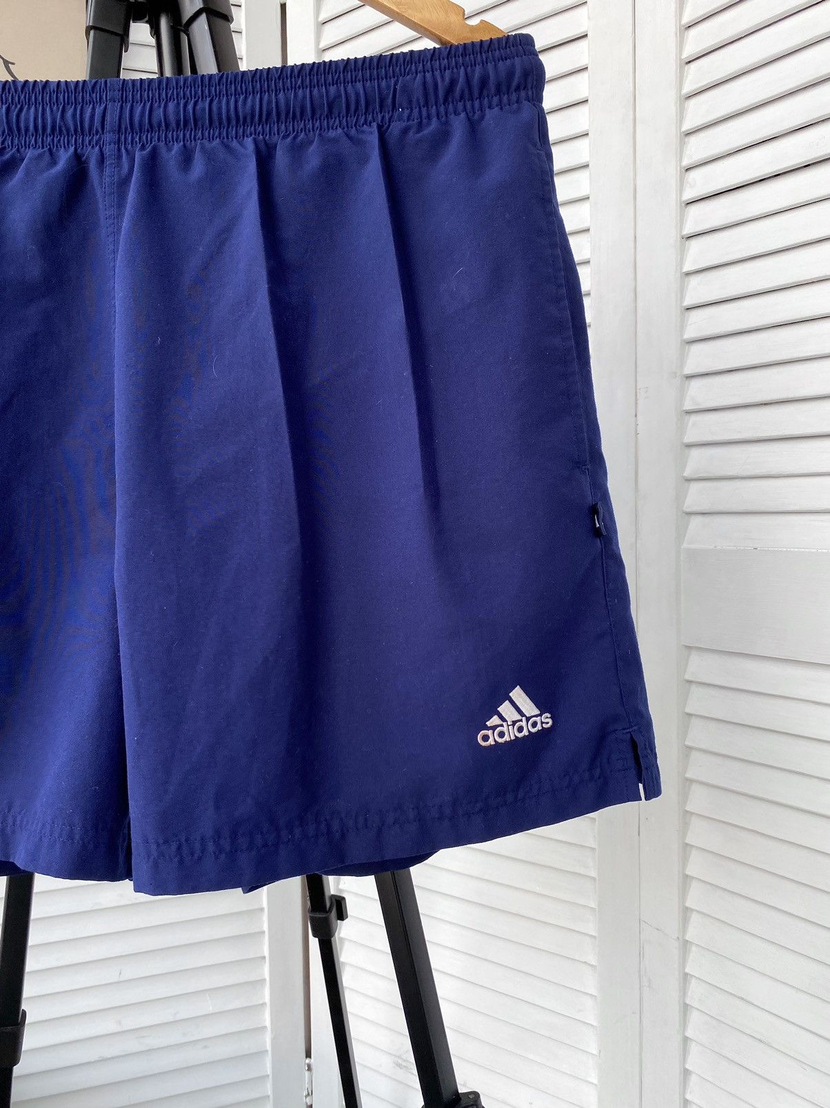 Adidas × Vintage Vintage 90s Adidas Chinos Shorts Retro Athletic Size US 34 / EU 50 - 3 Thumbnail