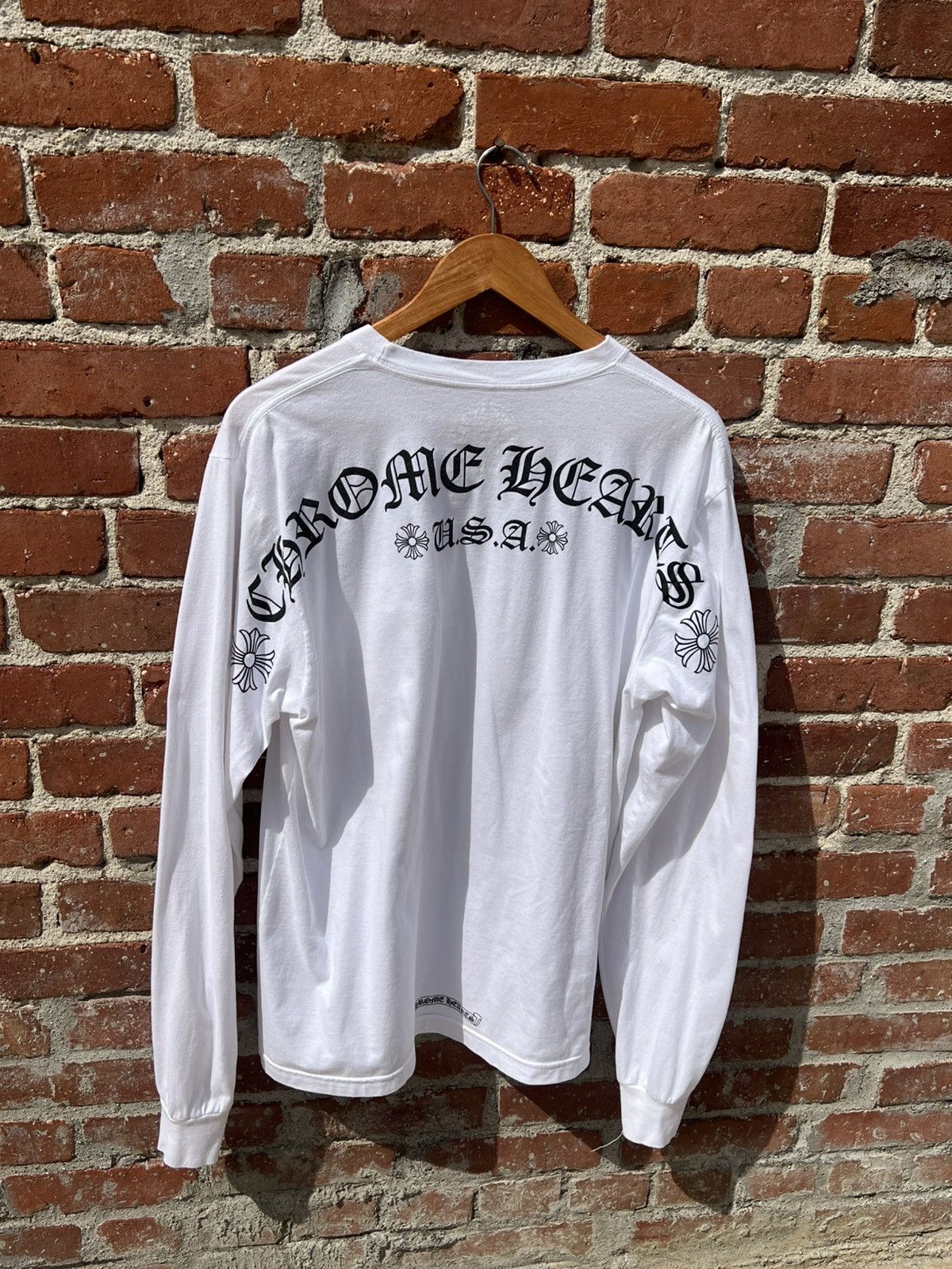 Chrome Hearts Chrome Hearts Long Sleeve T-Shirt Size US L / EU 52-54 / 3 - 1 Thumbnail