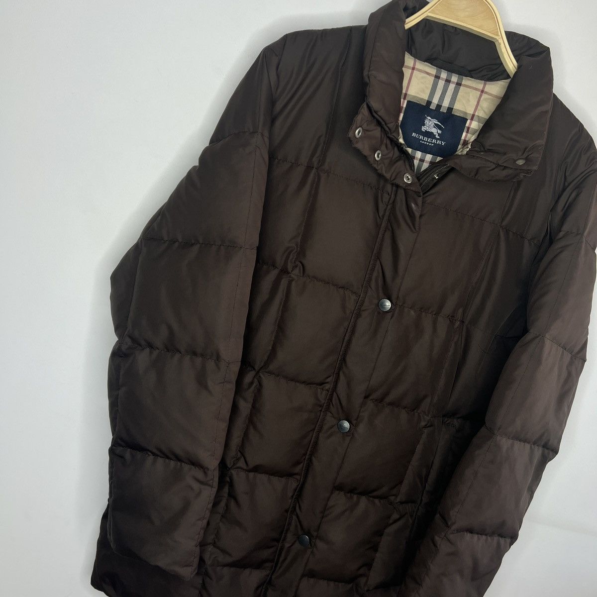 Burberry Burberry Puffer Goose Down Jacket Parka Brown Size US M / EU 48-50 / 2 - 3 Thumbnail