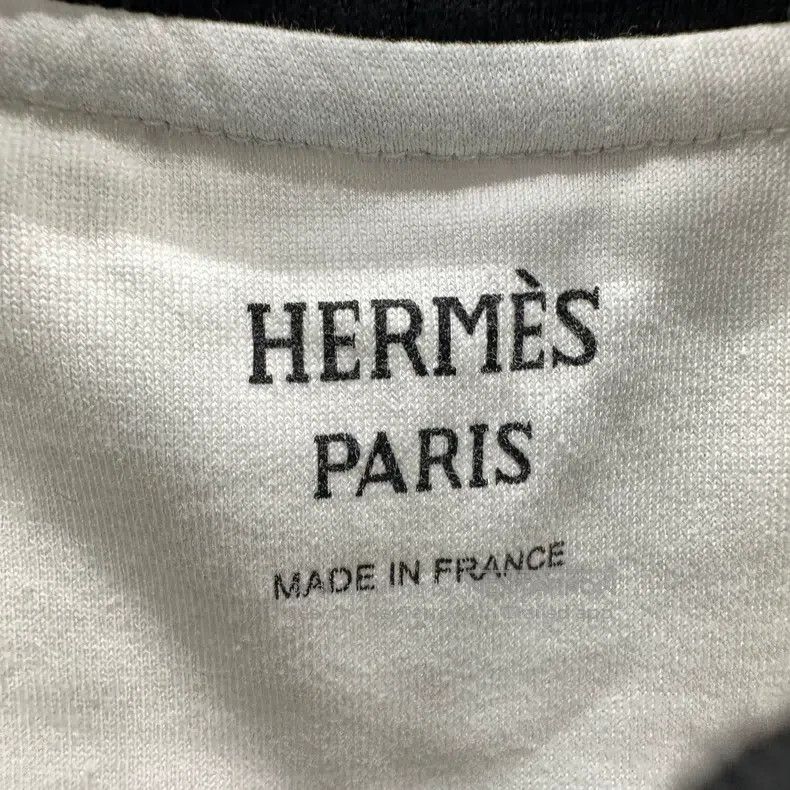 Hermes Hermes Pig Nose Pattern Short Sleeve T-Shirt Size XXS / US 00 / IT 34 - 3 Thumbnail