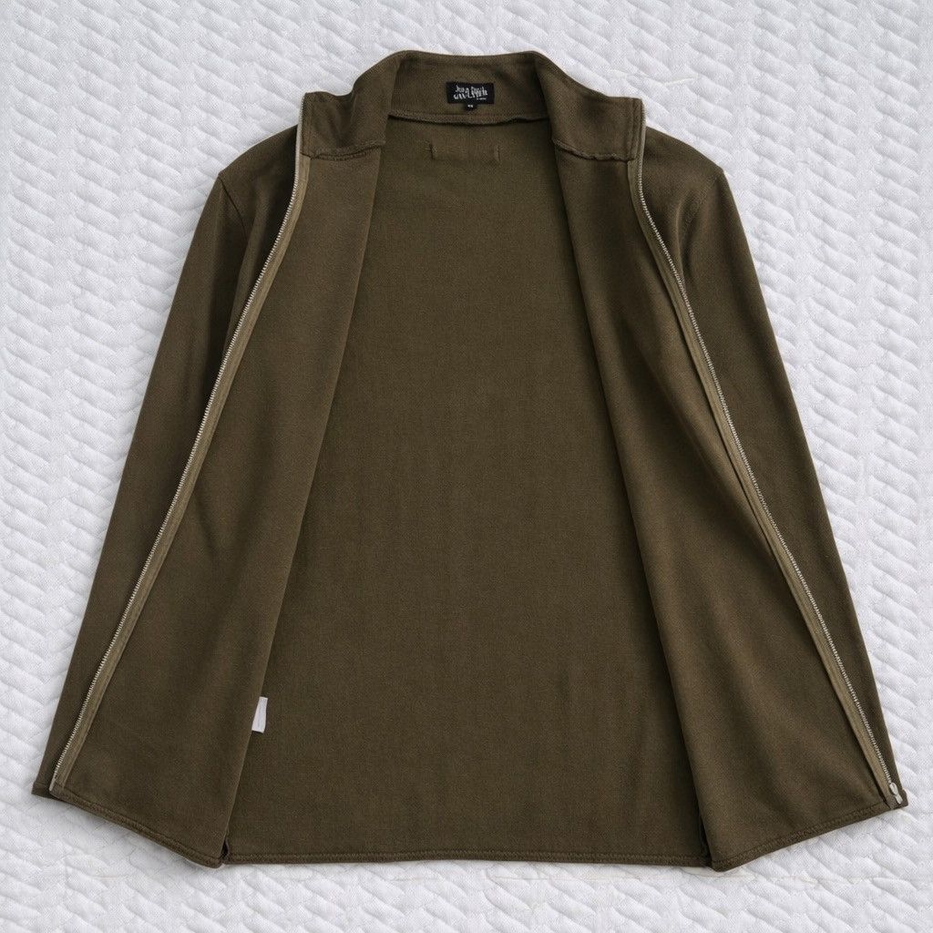 Jean Paul Gaultier Jean Paul Gaultier Homme Olive Jacket Zip Up Made In Japan 🇯🇵 Size US M / EU 48-50 / 2 - 5 Thumbnail