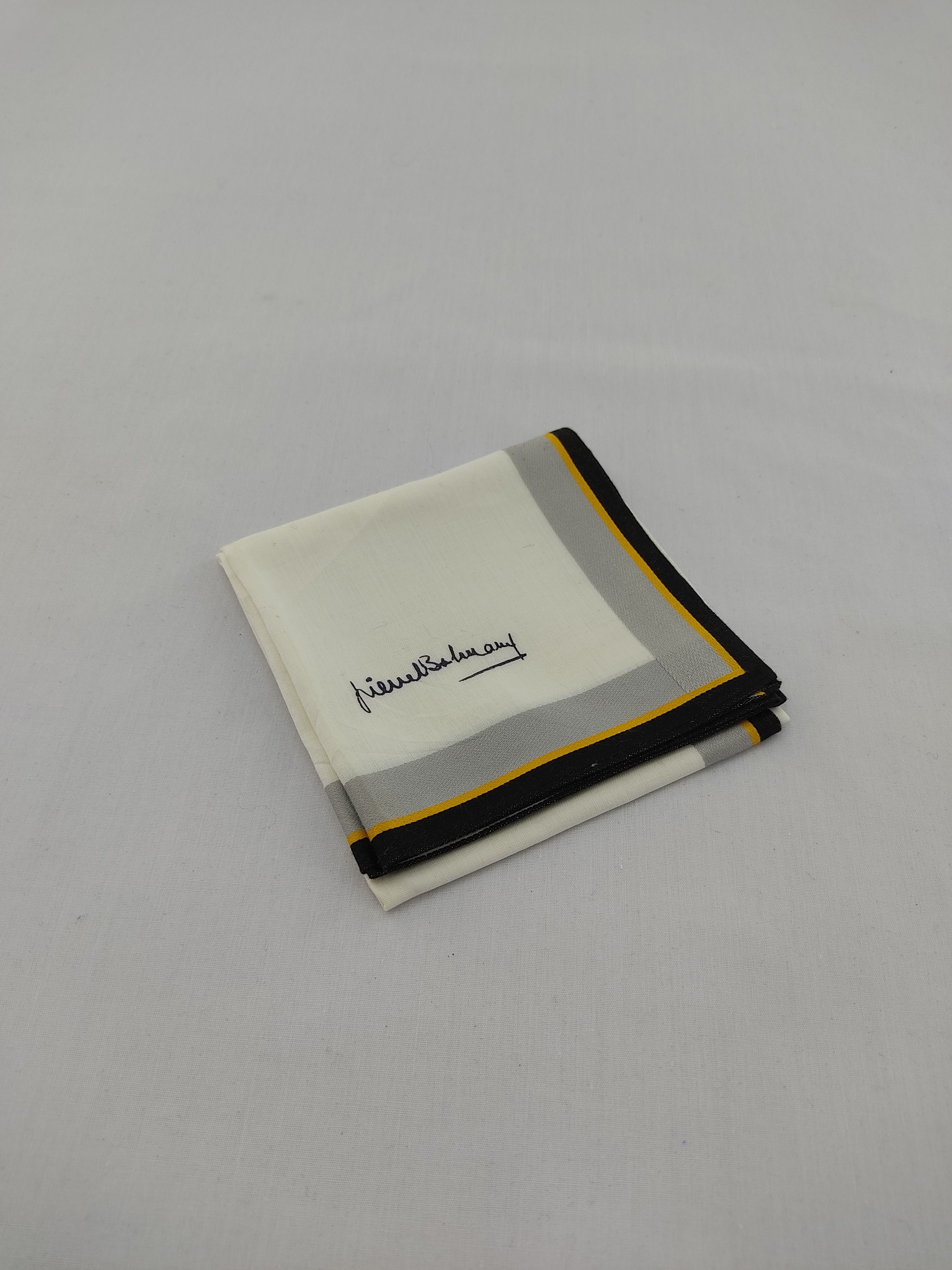Pierre Balmain × Vintage Vintage Pierre Balmain Handkerchief / Neckwear / Bandana Size ONE SIZE - 2 Thumbnail