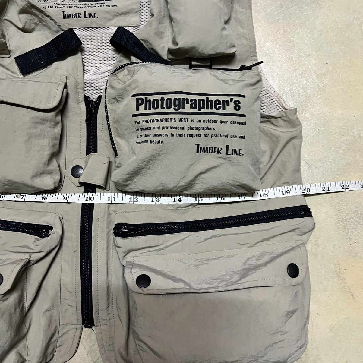 Other Multipockets Tactical Style Vest For Outdoor Size US M / EU 48-50 / 2 - 7 Thumbnail