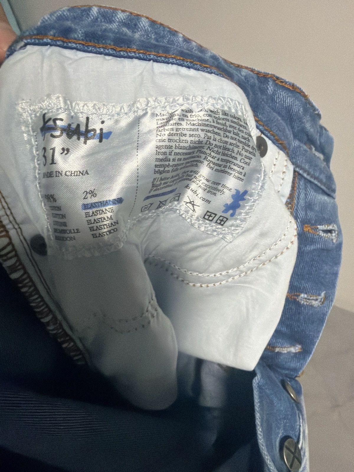 Ksubi Ksubi jeans Size US 31 - 2 Thumbnail