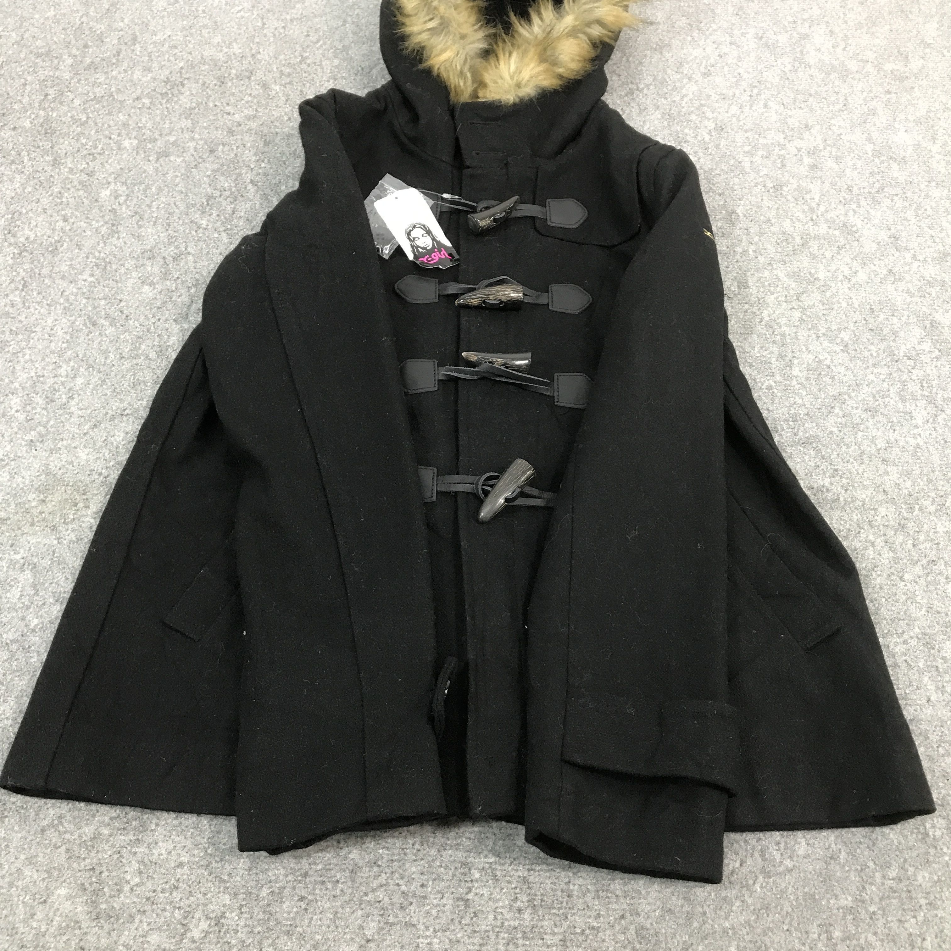 Japanese Brand × X-Girl XGIRL JAPAN WOOL DUFFEL JACKET Size M / US 6-8 / IT 42-44 - 8 Thumbnail